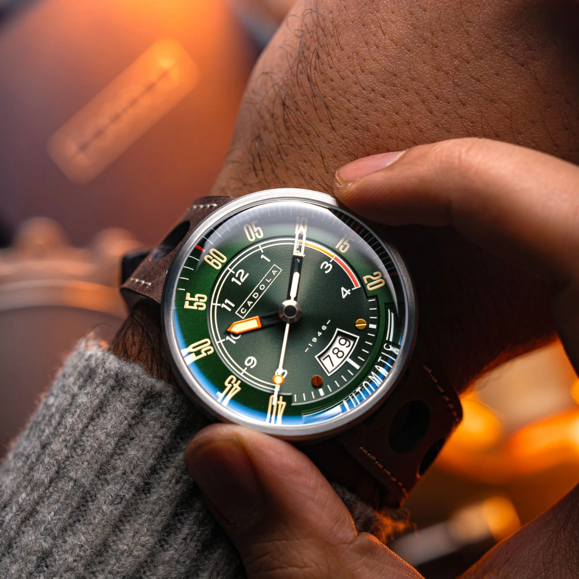 RPM Automatic Green / Leather | Green Dial - Image 2