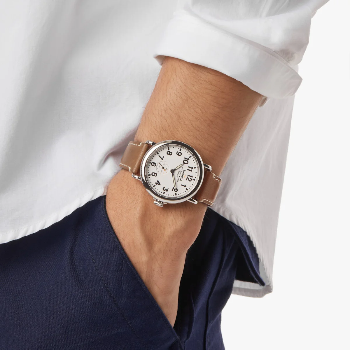 Runwell 41 White | White Dial - Image 3