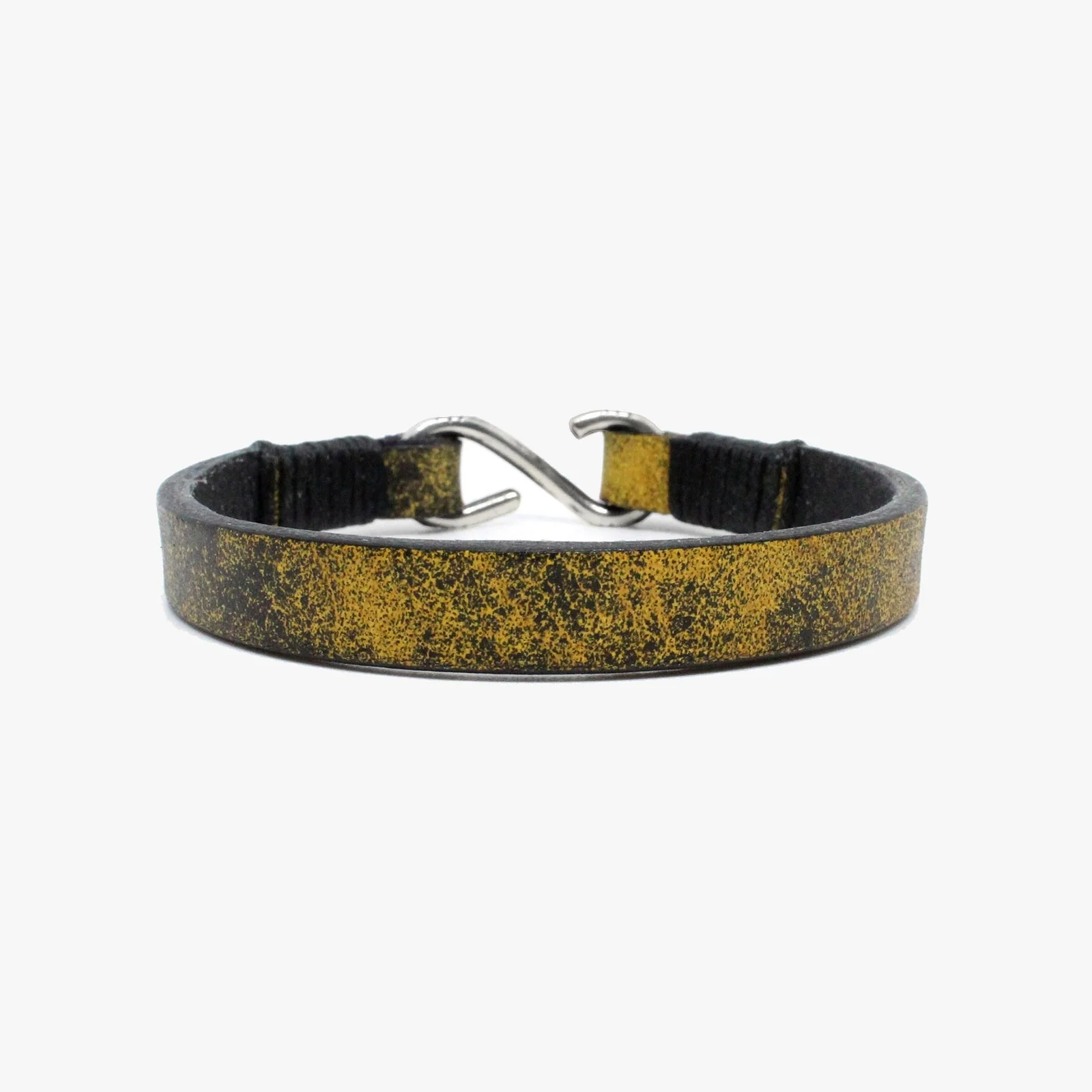 Rustic Yellow Leather Strap | Dial