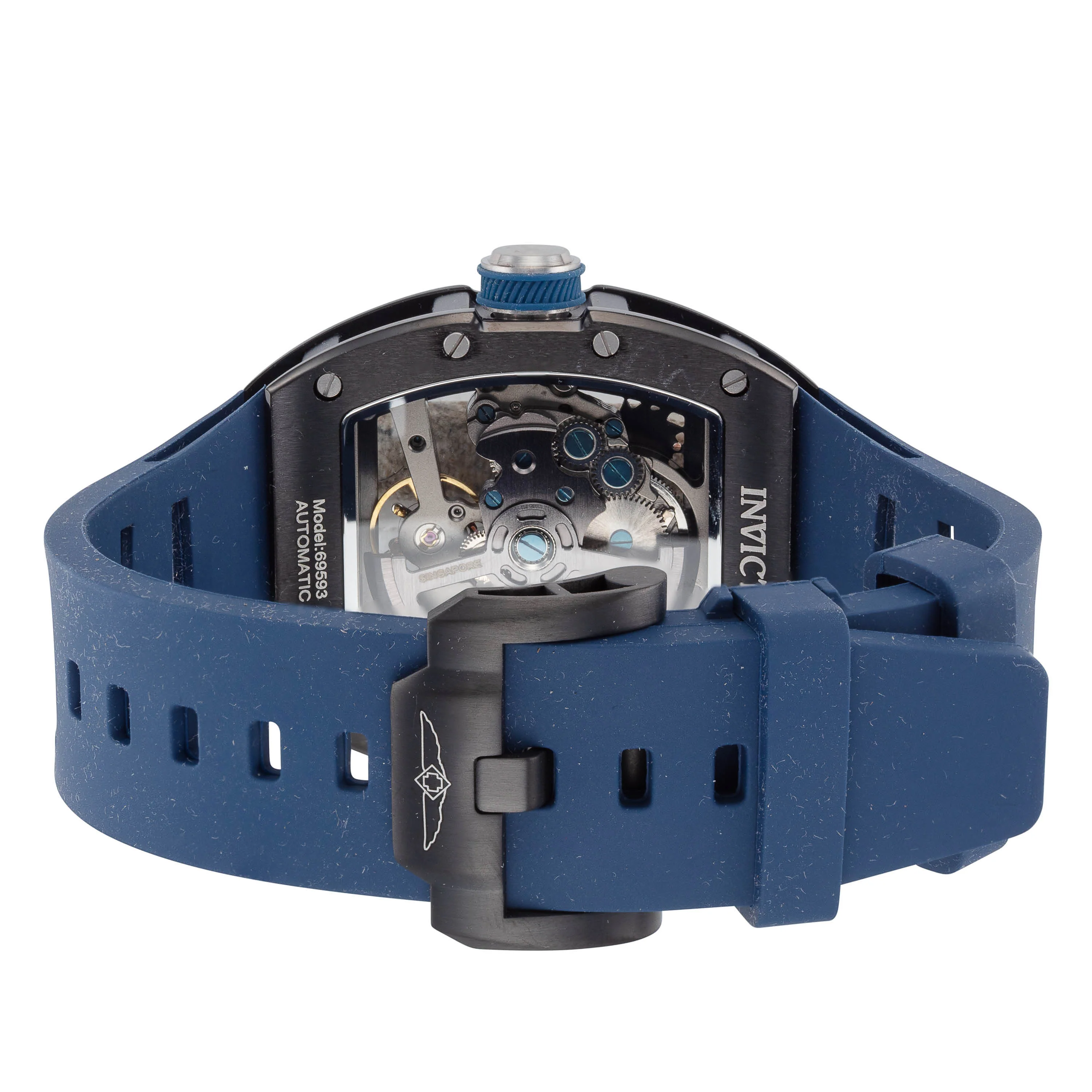 S1 Rally 42mm / Black / Blue | Black Dial - Image 3
