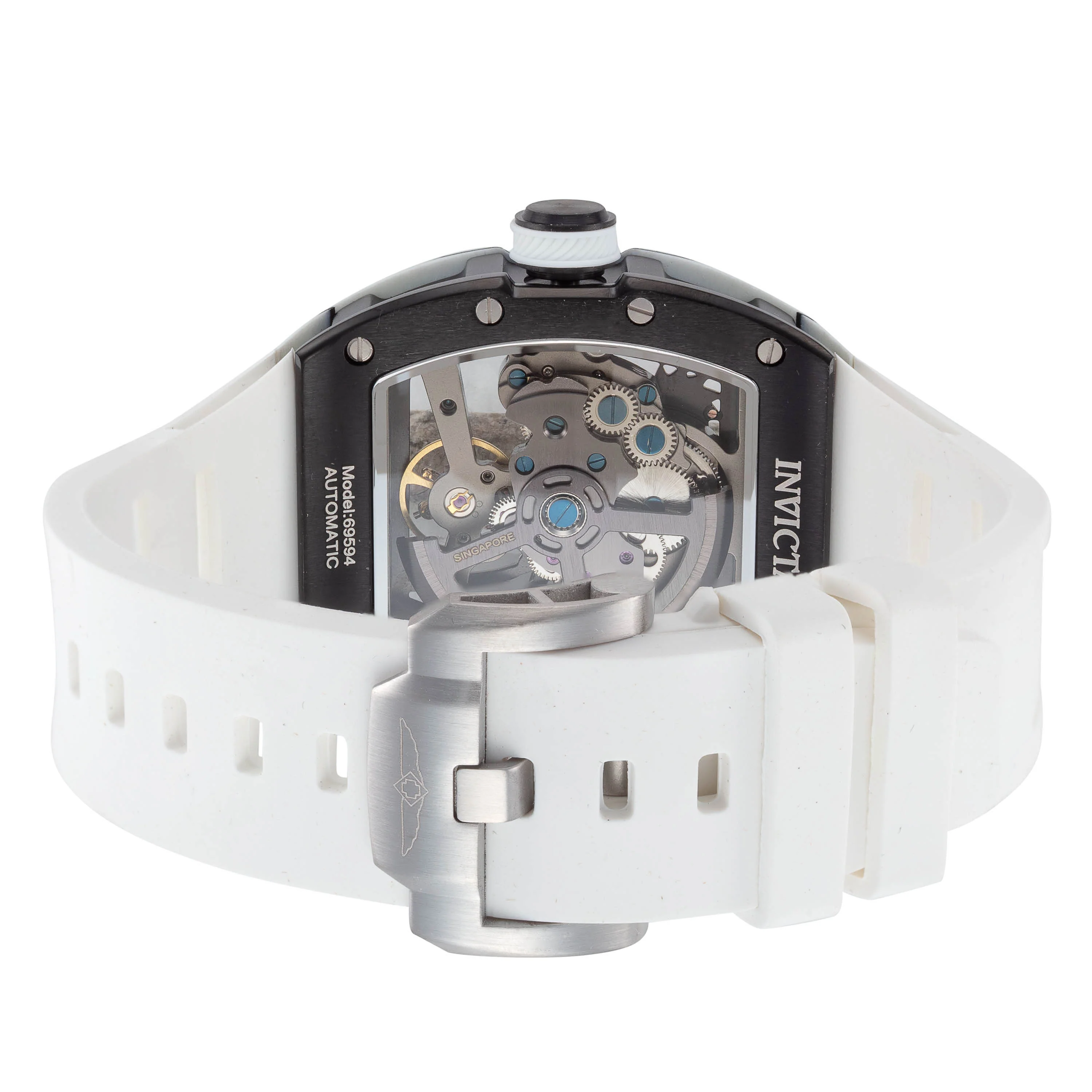 S1 Rally 42mm / Black / White | Black Dial - Image 3