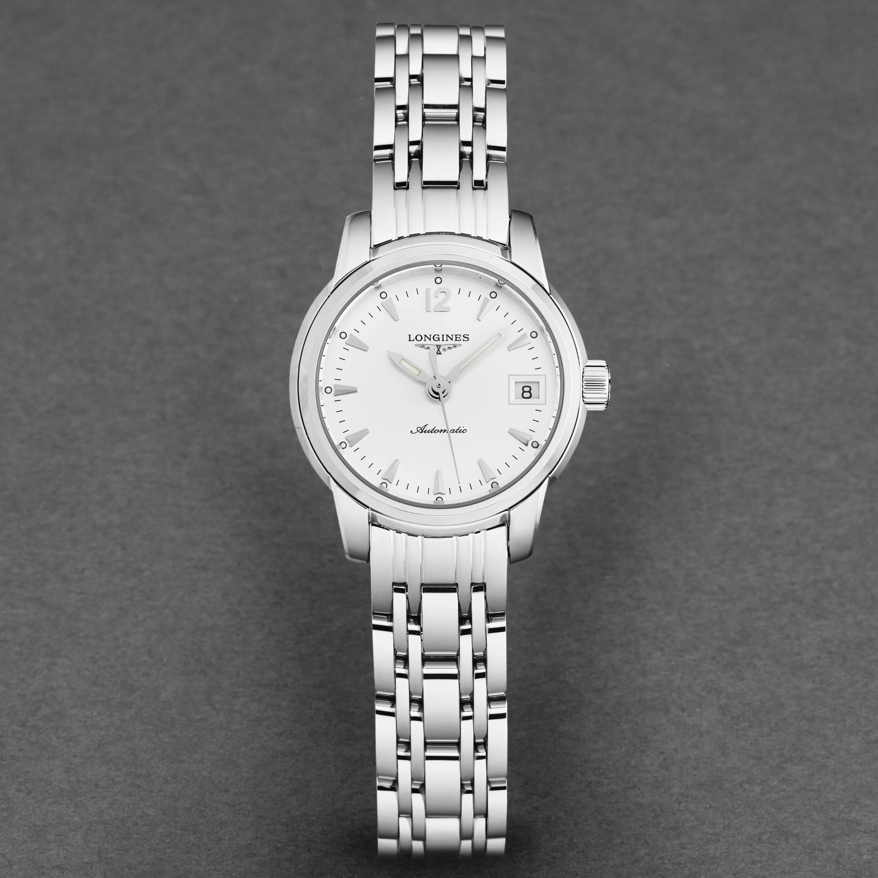 Saint-Imier Women's Watch L22634726 / Grey | Silver Dial - Image 4