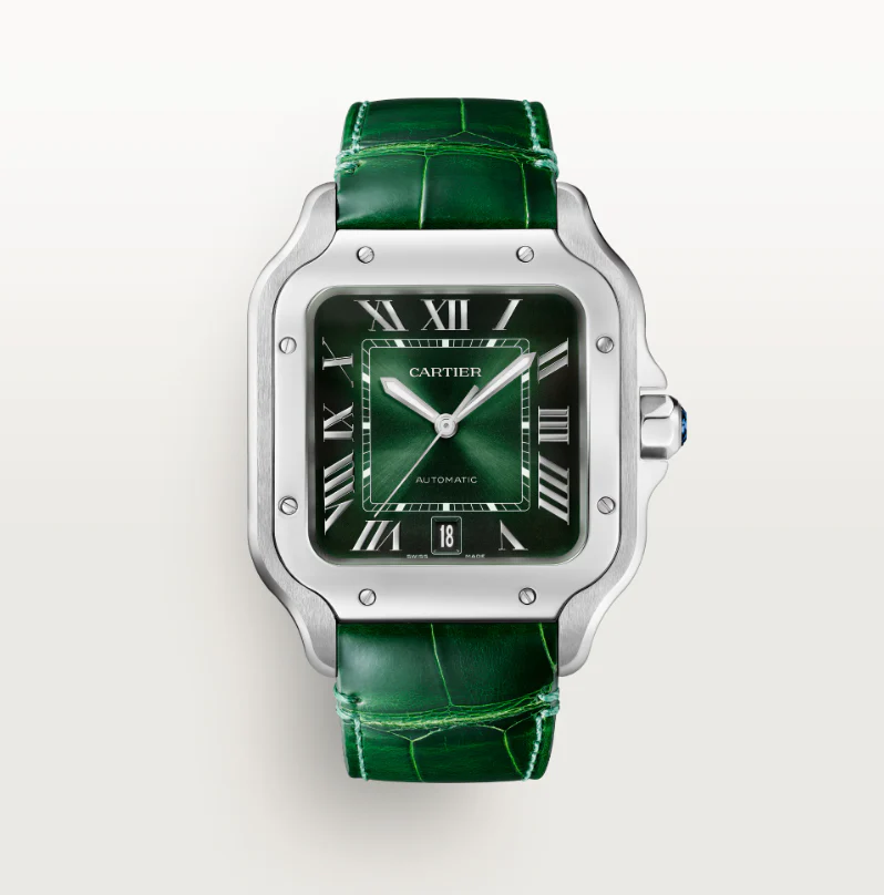 Santos De Cartier Green Dial | Green Dial - Image 4