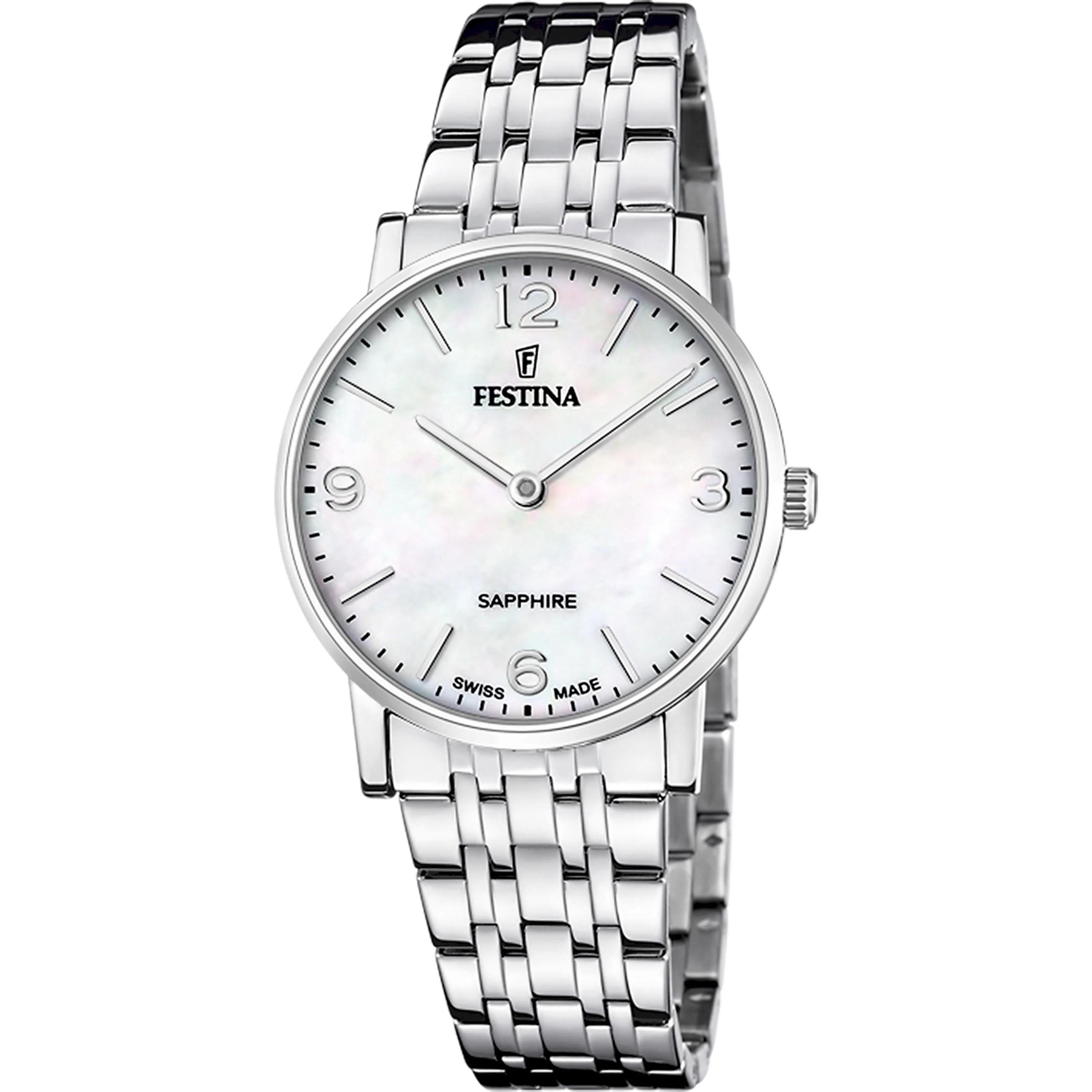 Sapphire Mother Of Pearl / Stainless Steel