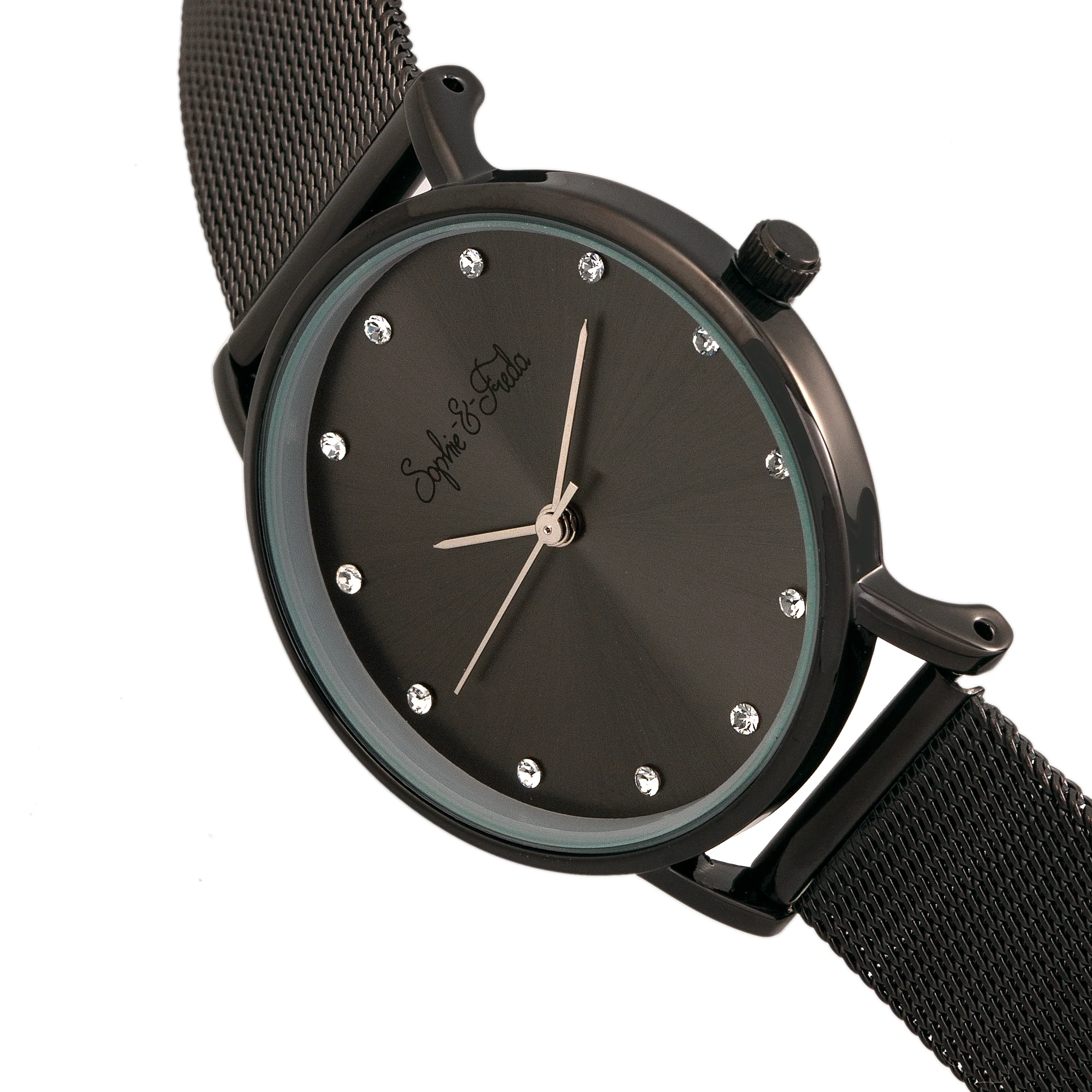 Savannah w/ Swarovski Crystals Black - Image 3