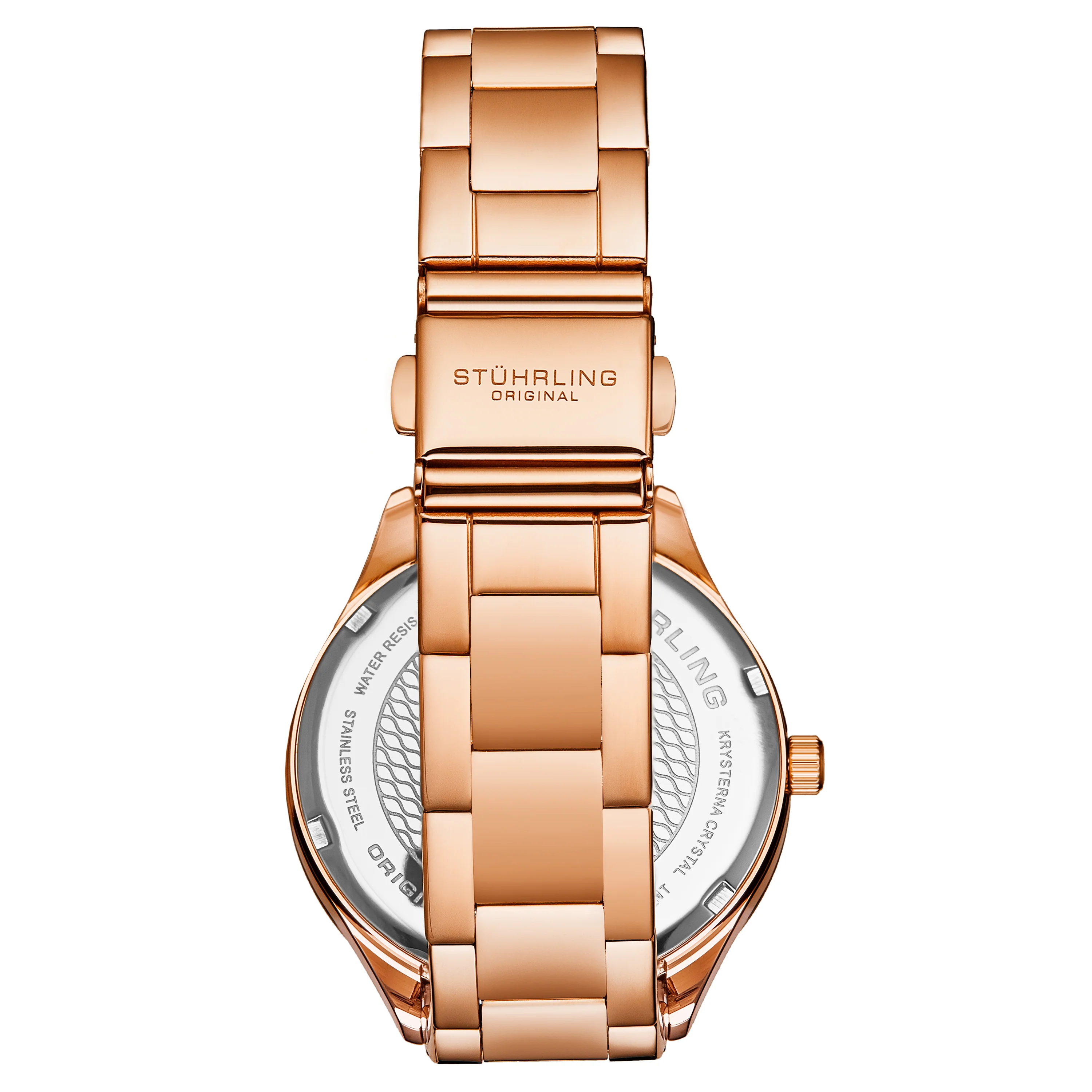 Saylor Mother of Pearl Quartz Classic Rose/Stainless | White Dial - Image 2
