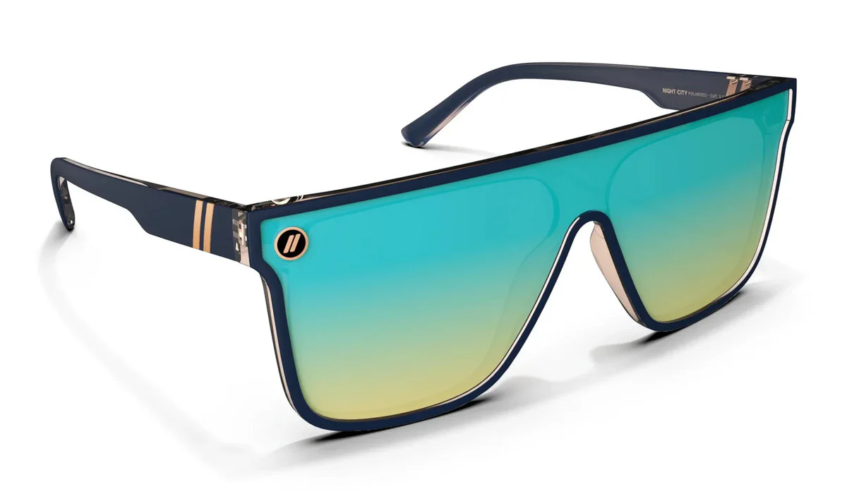 SCIFI BLACK / BLUE RAINBOW POLARIZED - Image 2