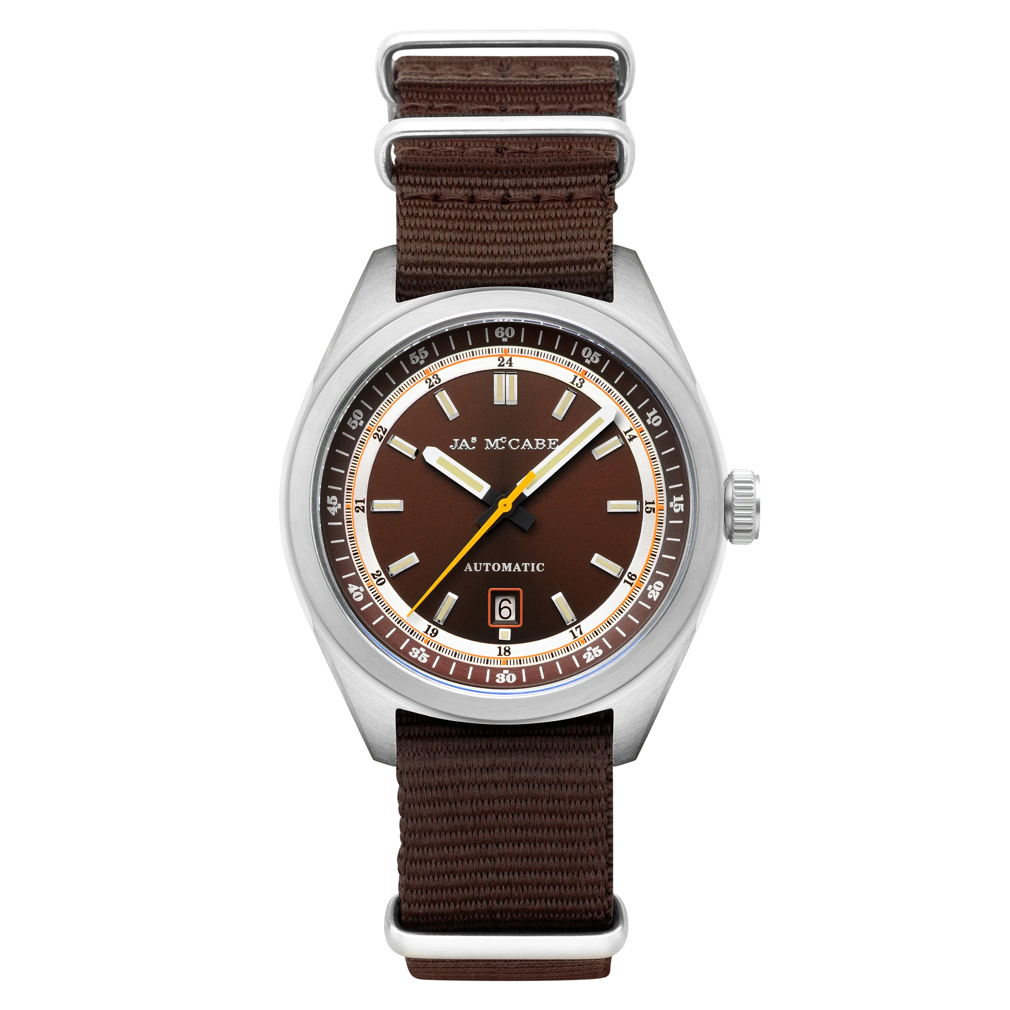 Scrambler Automatic Brown / Brown Nylon | Brown Dial - Image 2