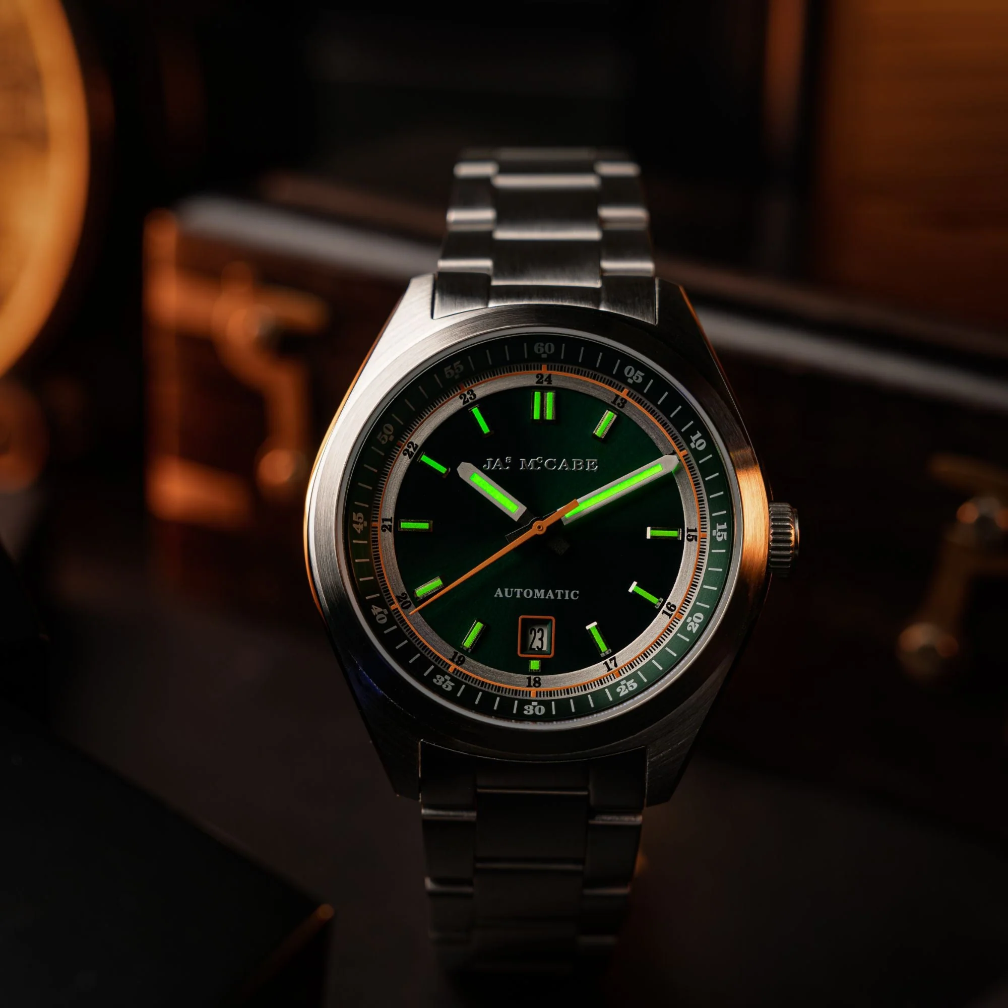 Scrambler Automatic Green /Stainless Steel | Green Dial - Image 3
