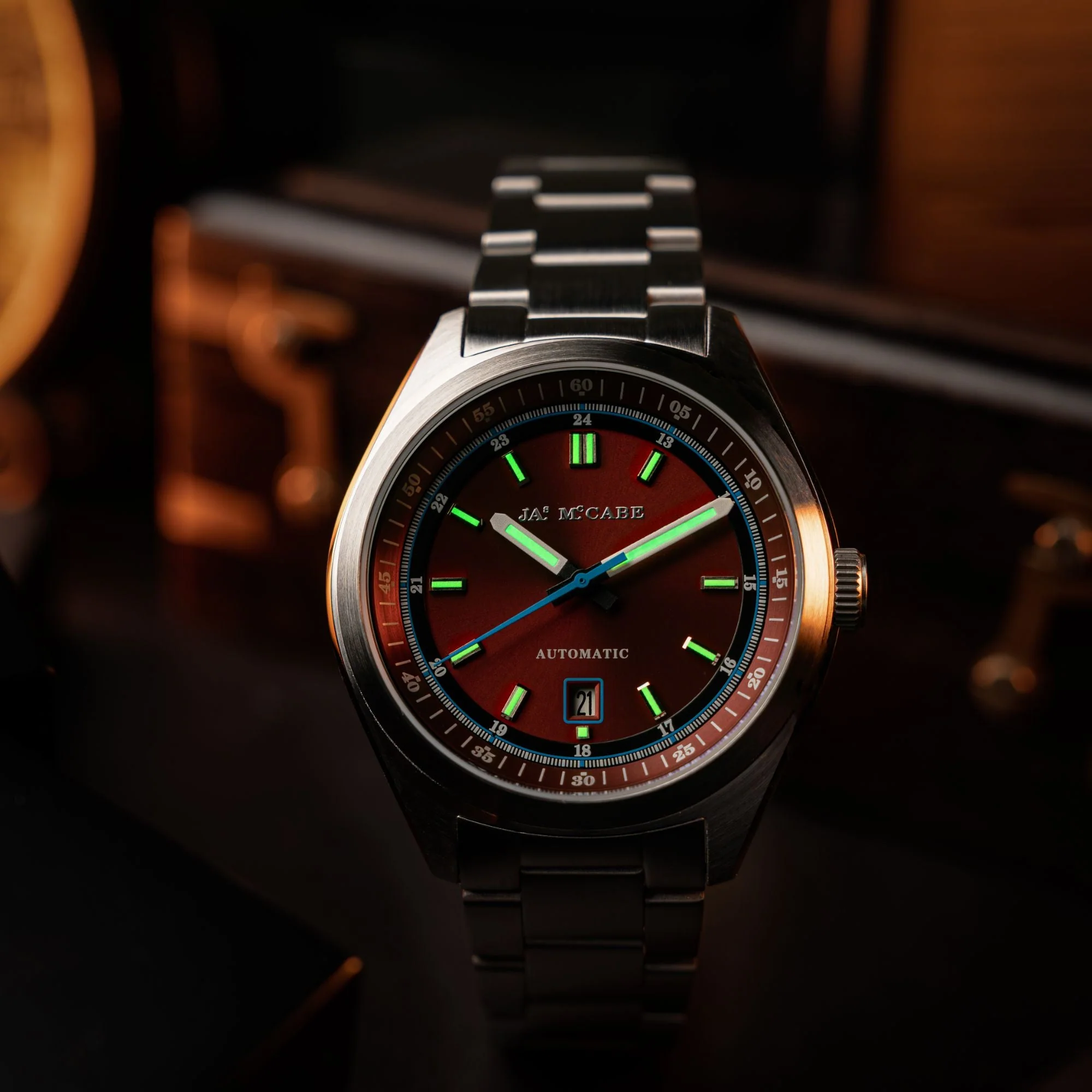 Scrambler Automatic Red /Stainless Steel | Red Dial - Image 3