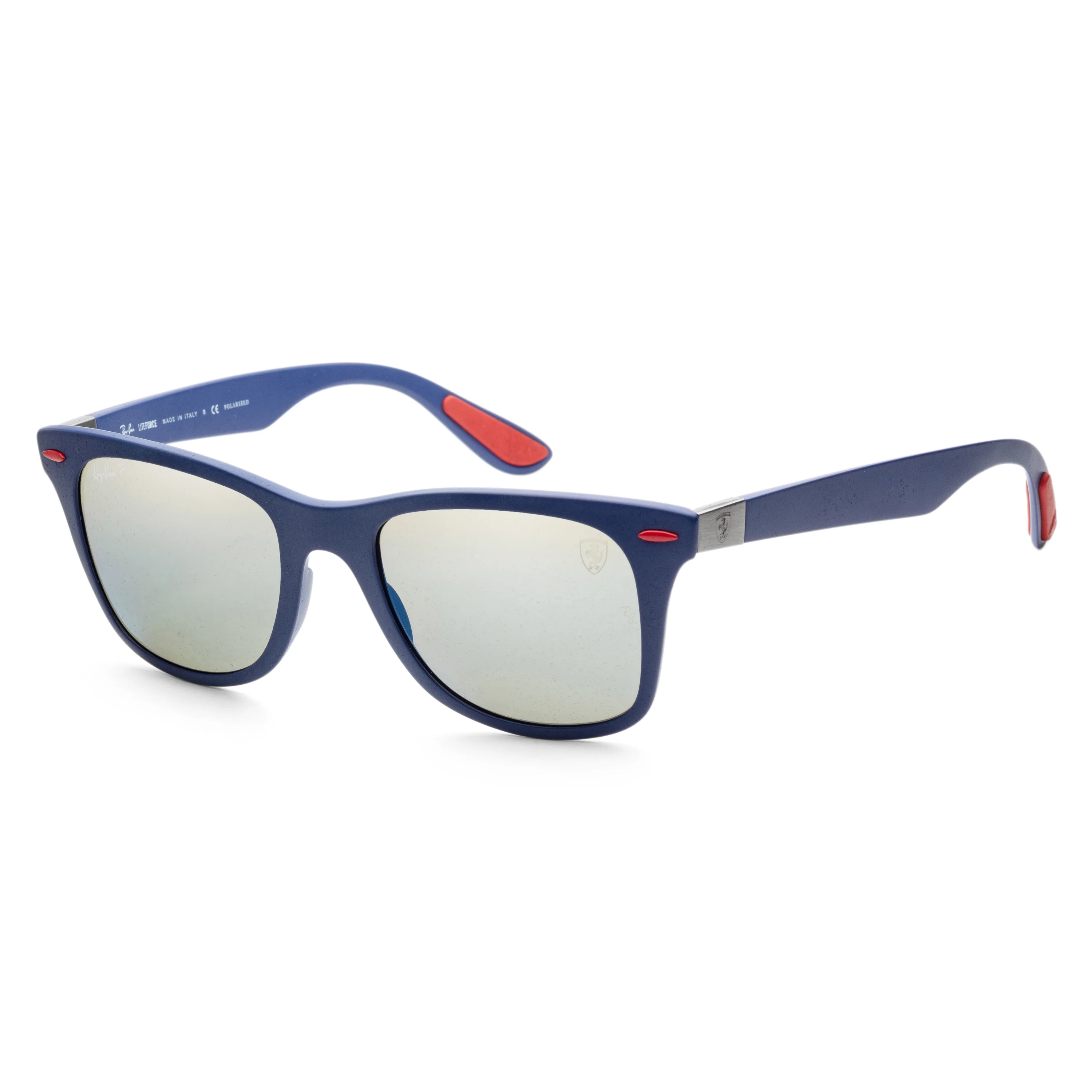 Scuderia Ferrari Matte Blue Frame, Grey Mir Blue Polar Lens | Dial