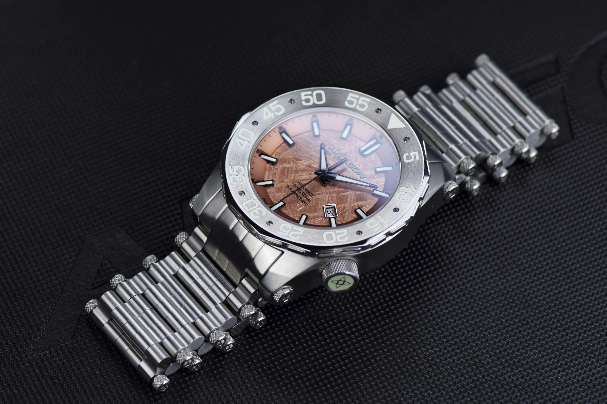 Sea Charger Meteorite LE Copper Meteorite Dial - Image 3