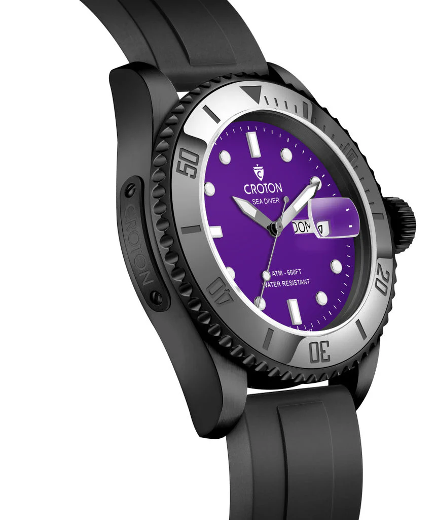 Sea Diver Black/Purple/Black |  Dial - Image 2