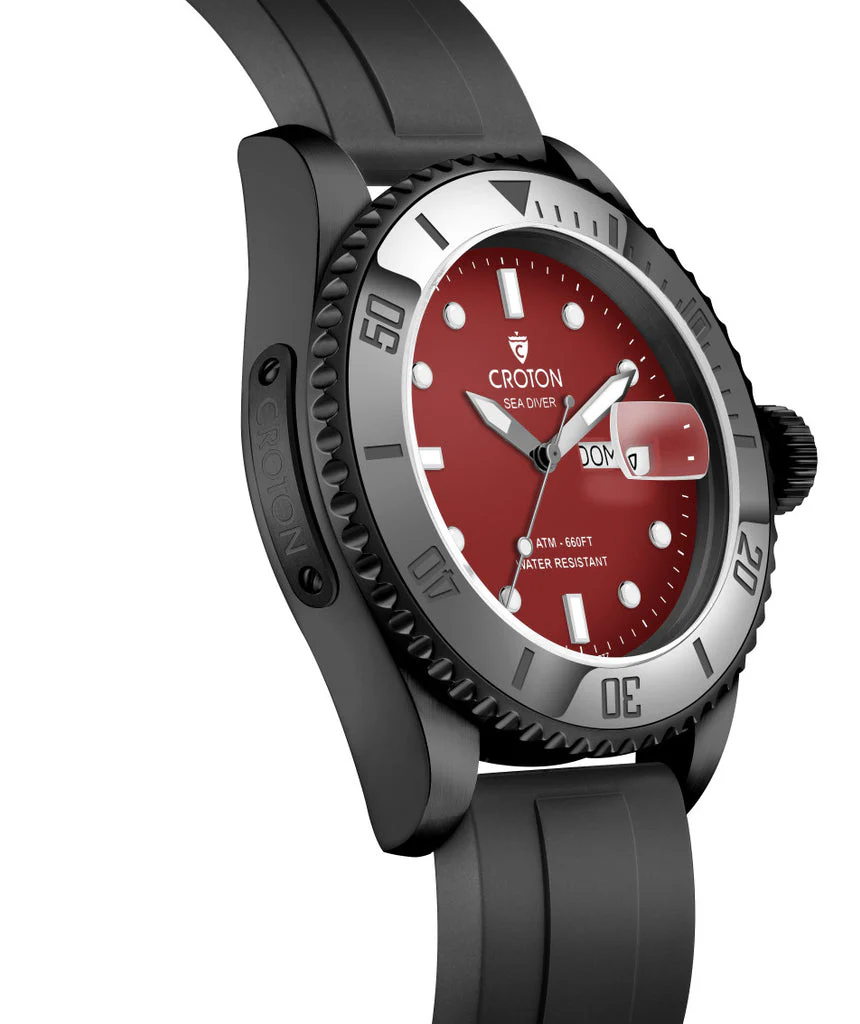 Sea Diver Black/Red/Black | Red Dial - Image 2