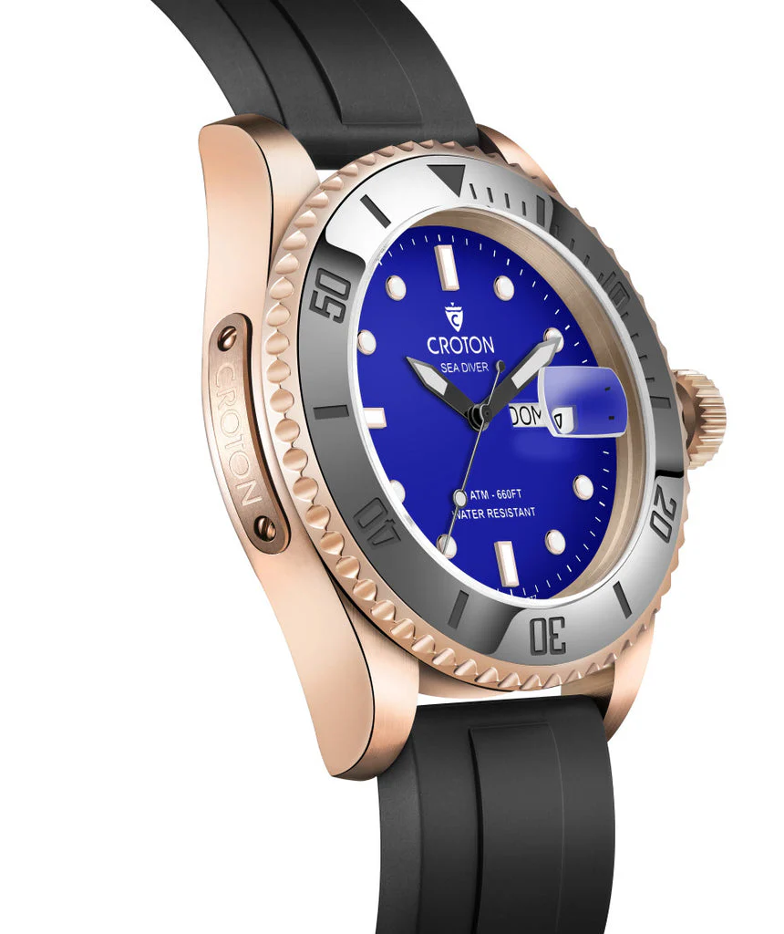 Sea Diver Rose/Blue/Black | Blue Dial - Image 2