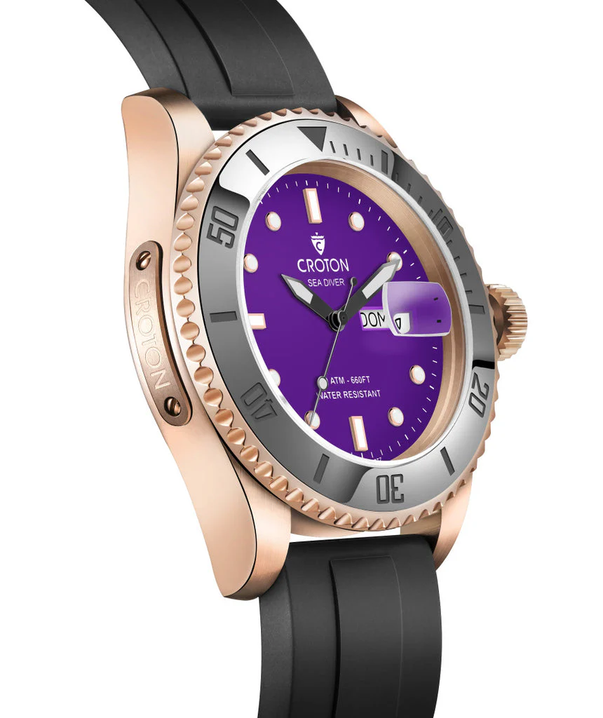 Sea Diver Rose/Purple/Brown |  Dial - Image 2