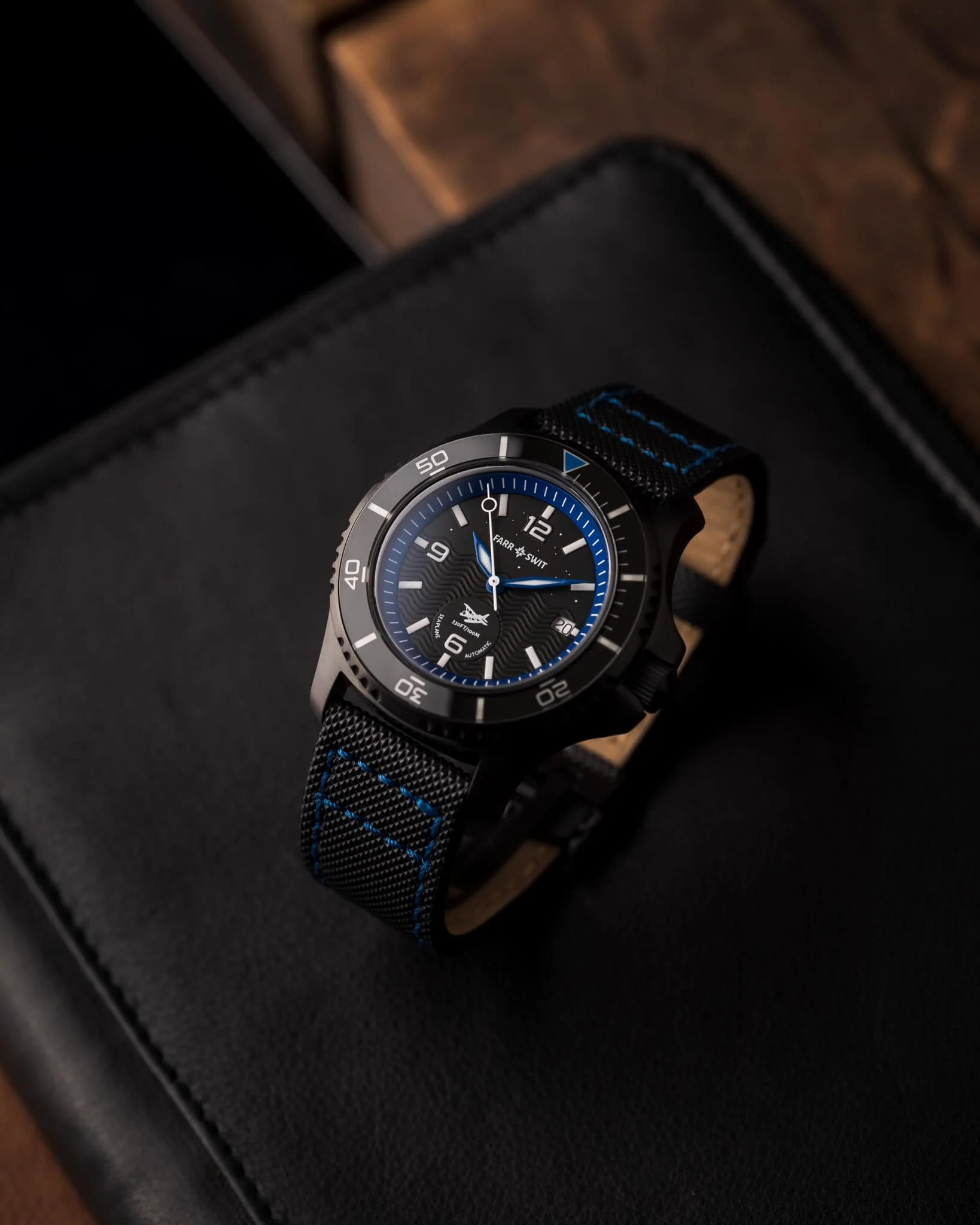 Seaplane Automatic Midnight Landing | Black Dial - Image 2