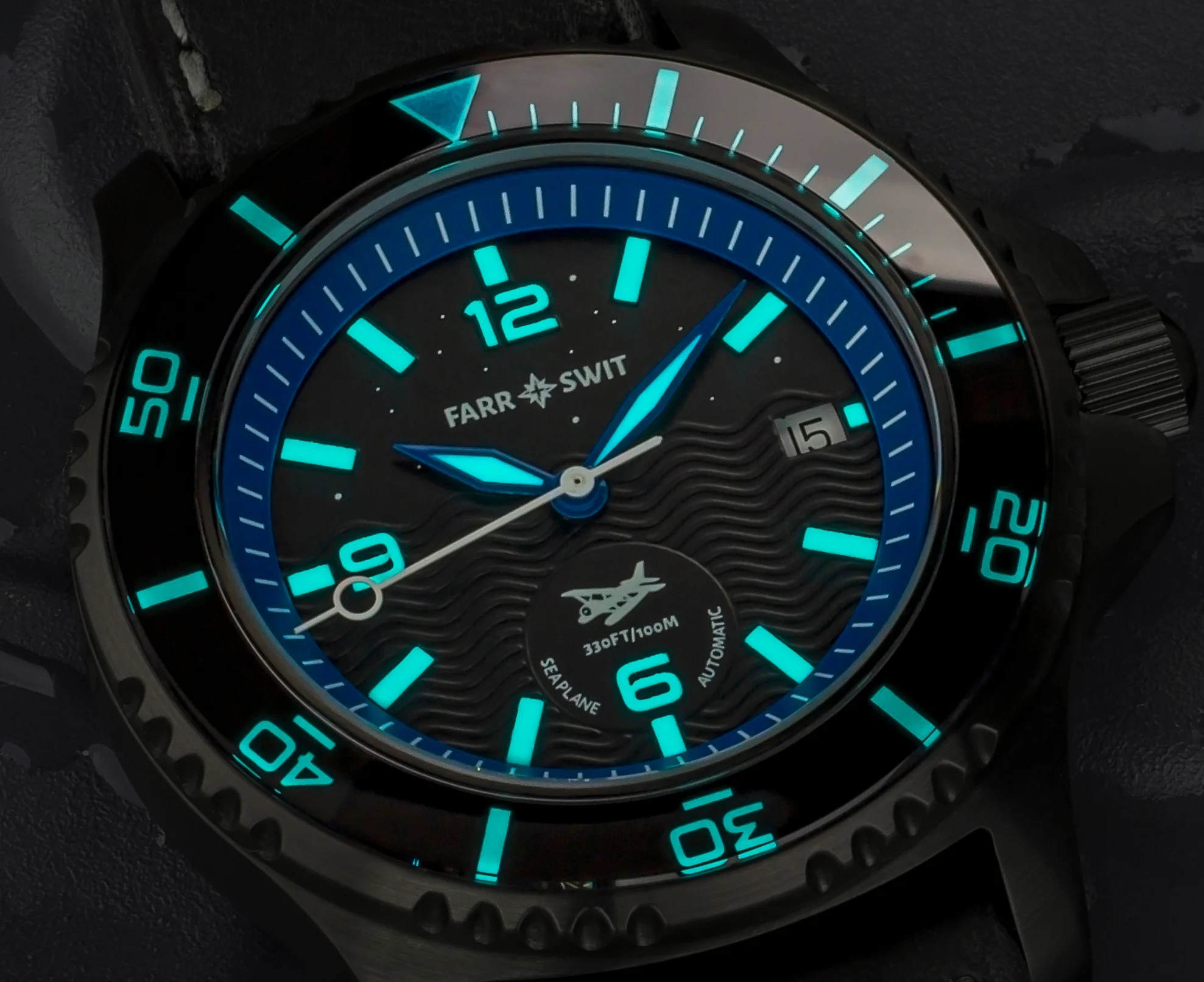 Seaplane Automatic Midnight Landing | Black Dial - Image 3
