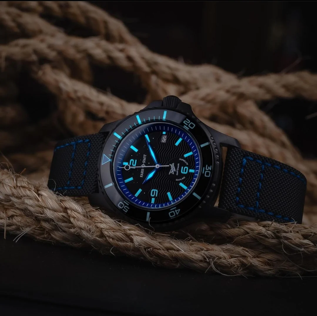 Seaplane Automatic Midnight Landing | Black Dial - Image 5