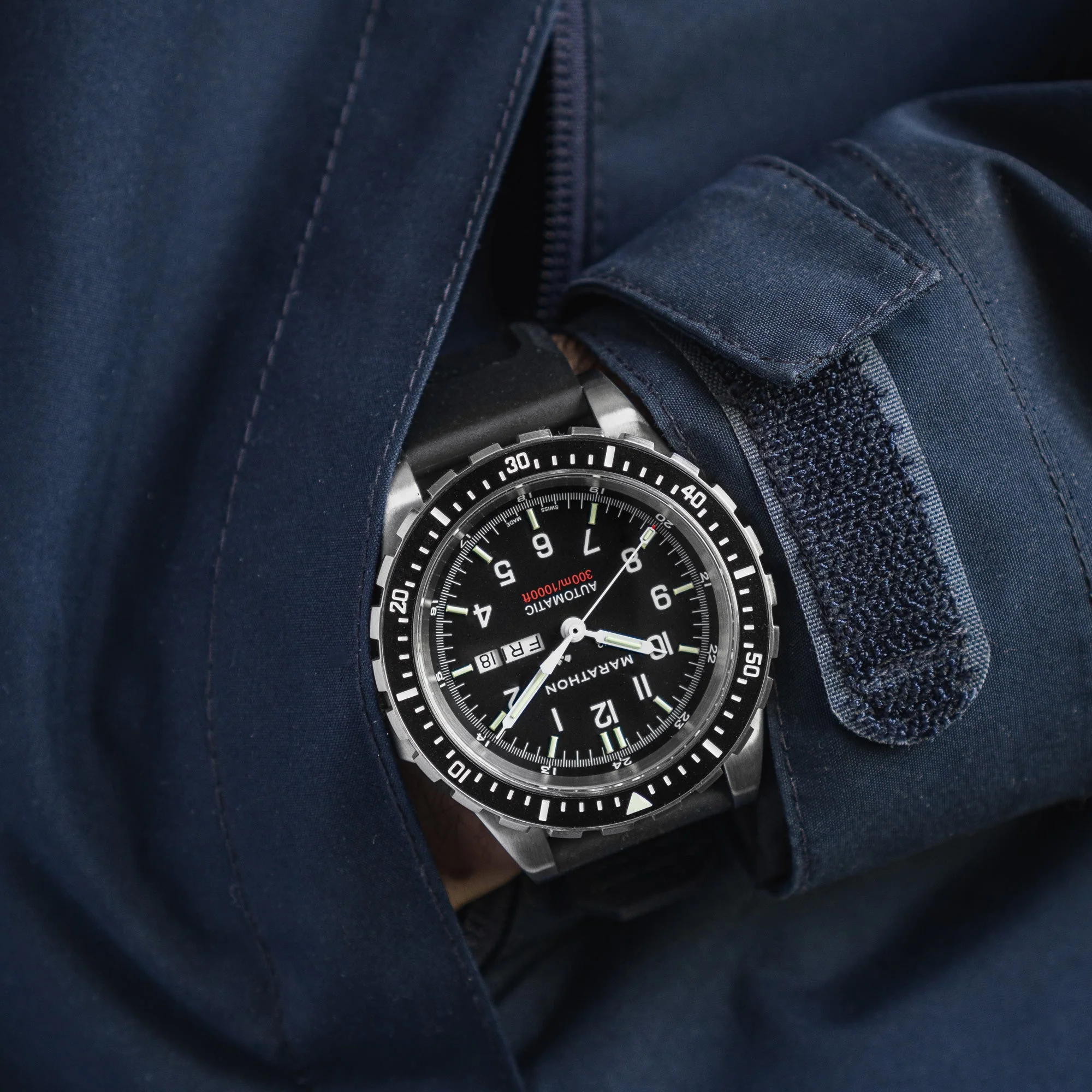 Dive SS/BKSS 3PC RUBBER (WW194021SS-0130) | Black Dial - Image 10