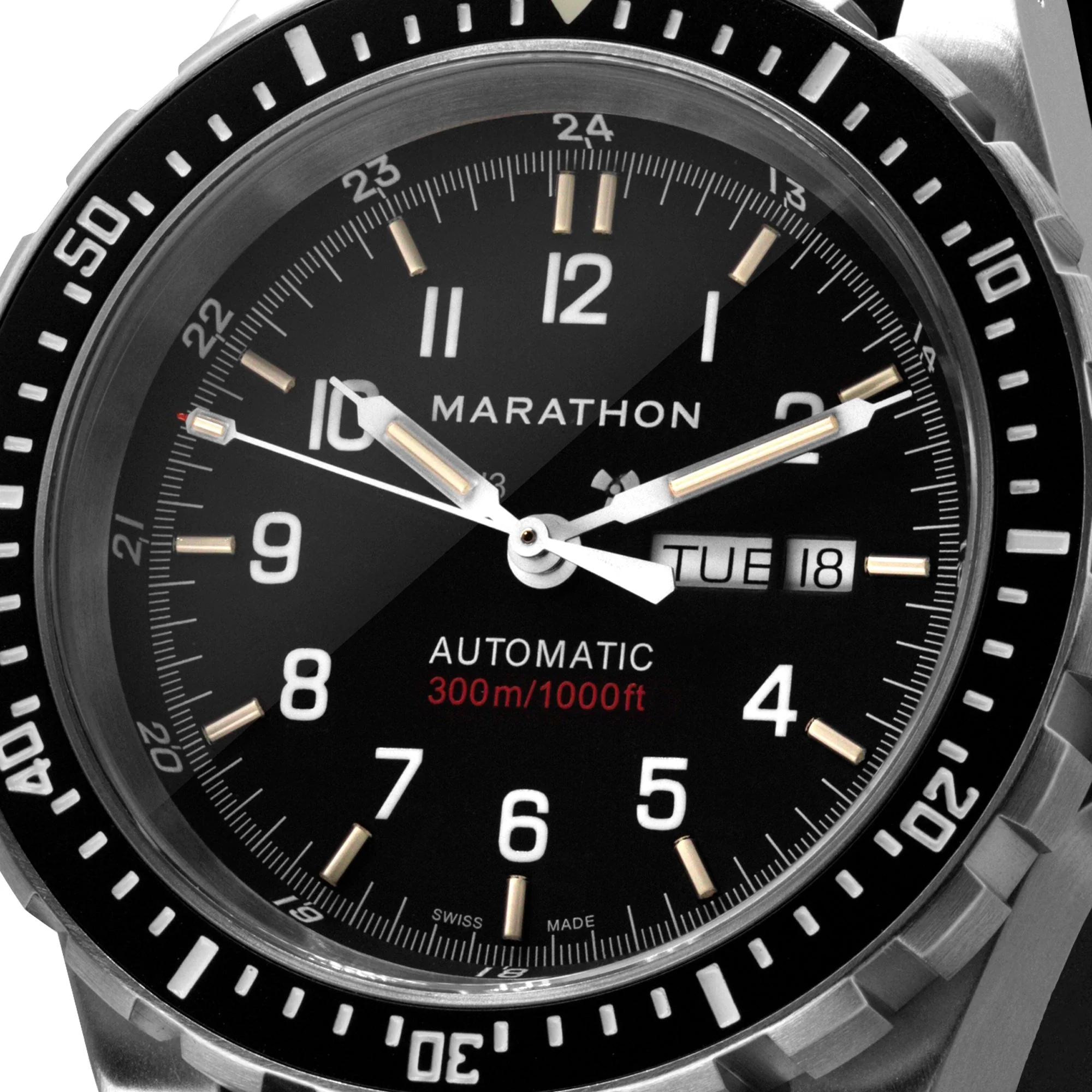 Dive SS/BKSS 3PC RUBBER (WW194021SS-0130) | Black Dial - Image 6