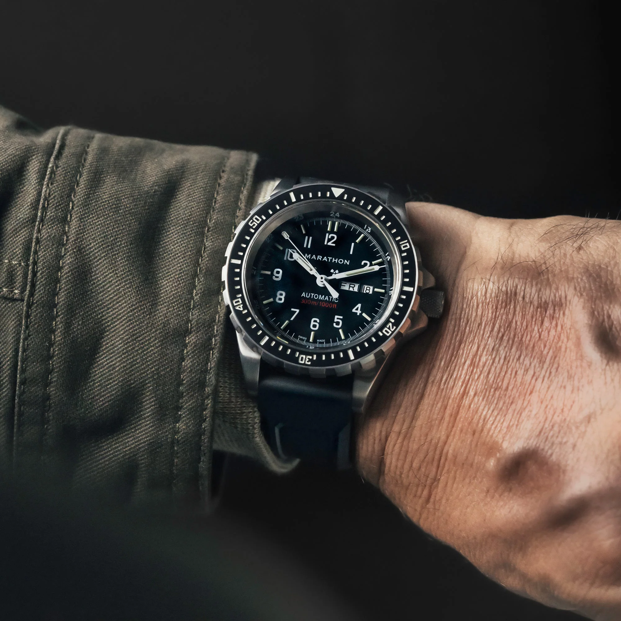 Dive SS/BKSS 3PC RUBBER (WW194021SS-0130) | Black Dial - Image 9