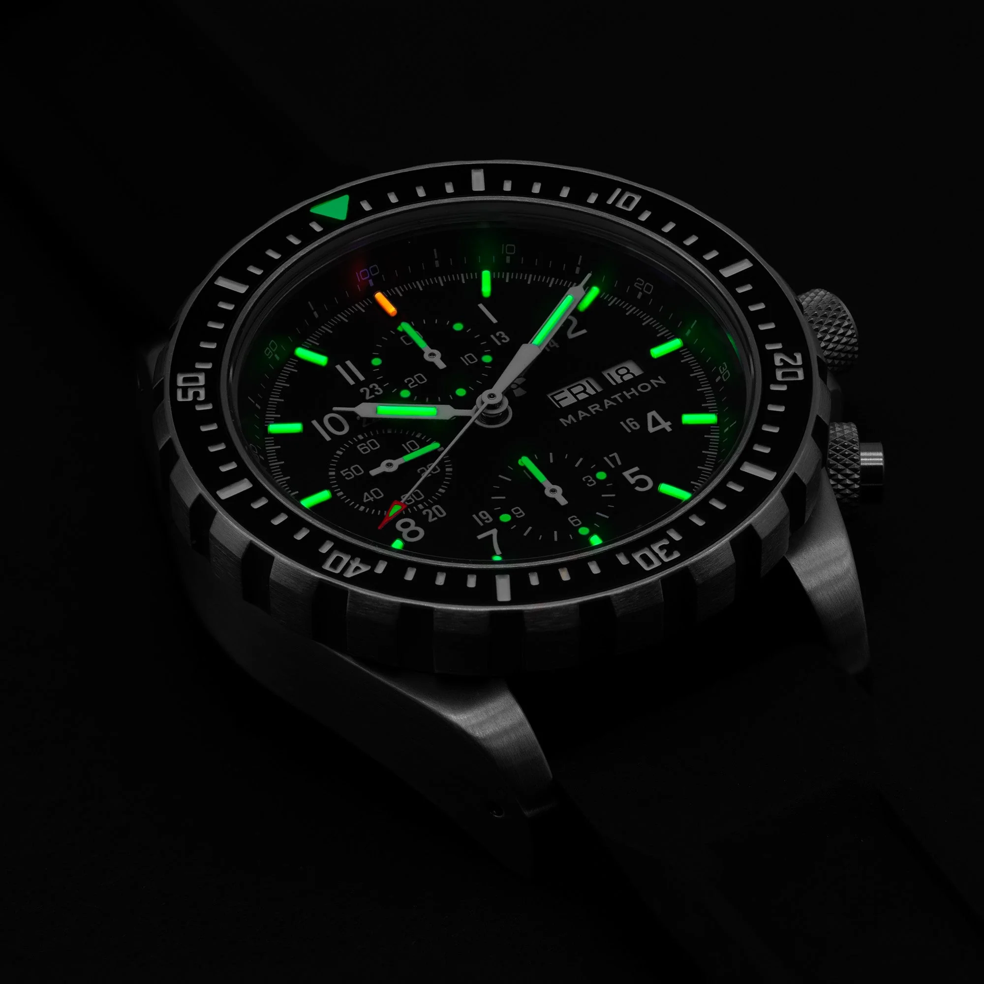 Dive SS/BKSS 3PC RUBBER (WW194014SS-0130) | Black Dial - Image 3