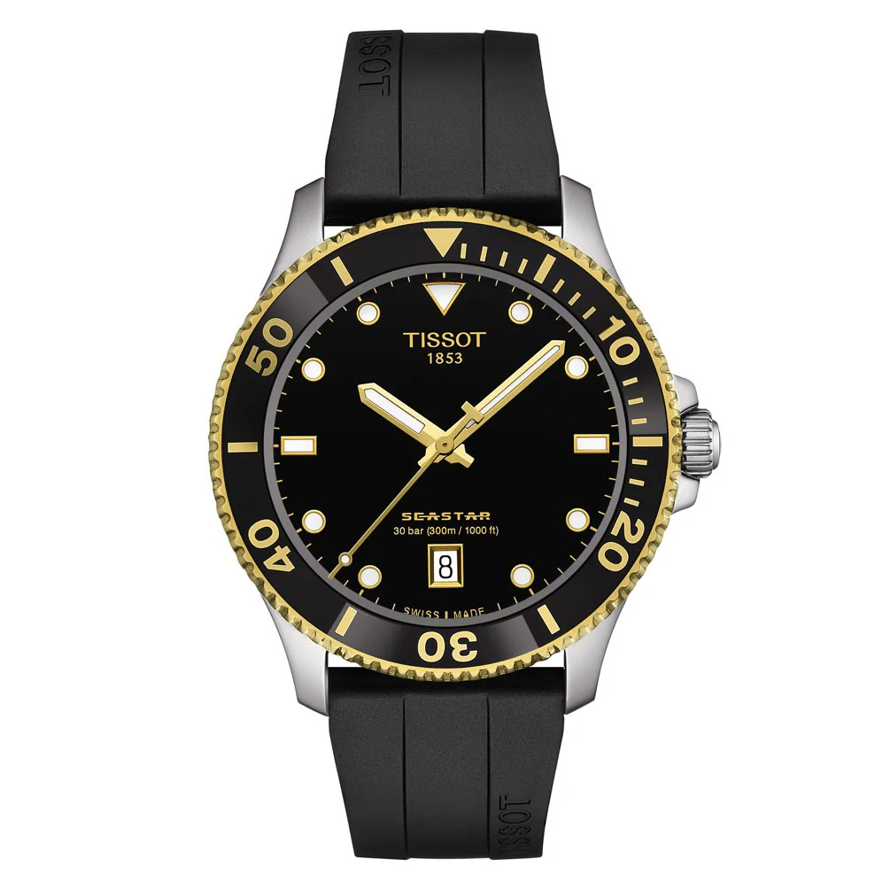 Seastar 1000 40mm Black / Rubber | Dial