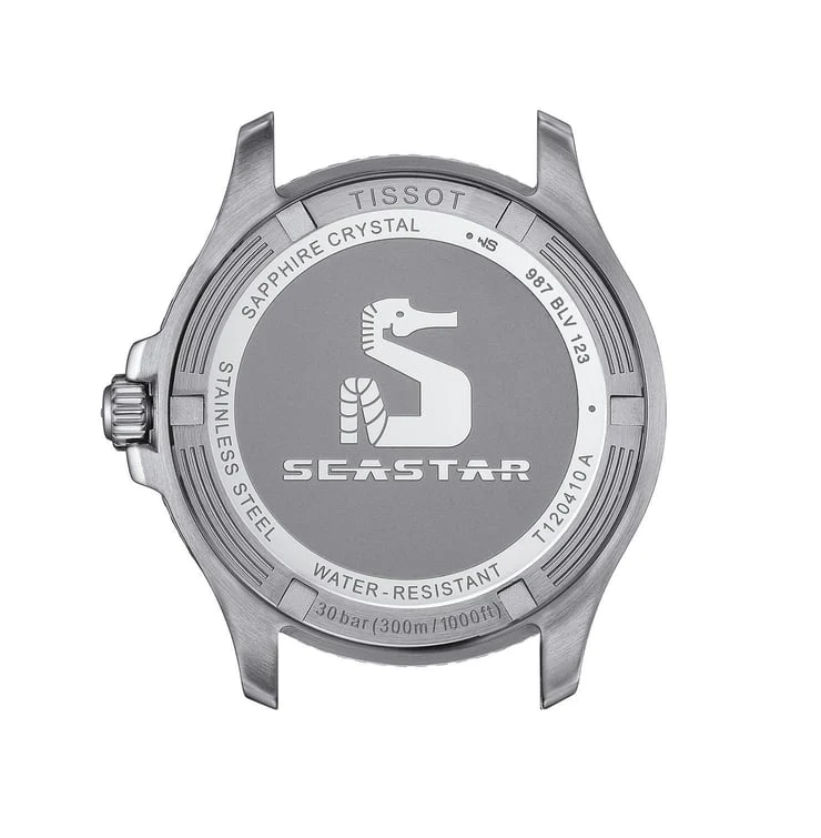 Seastar 1000 40mm Black / Rubber | Dial - Image 2