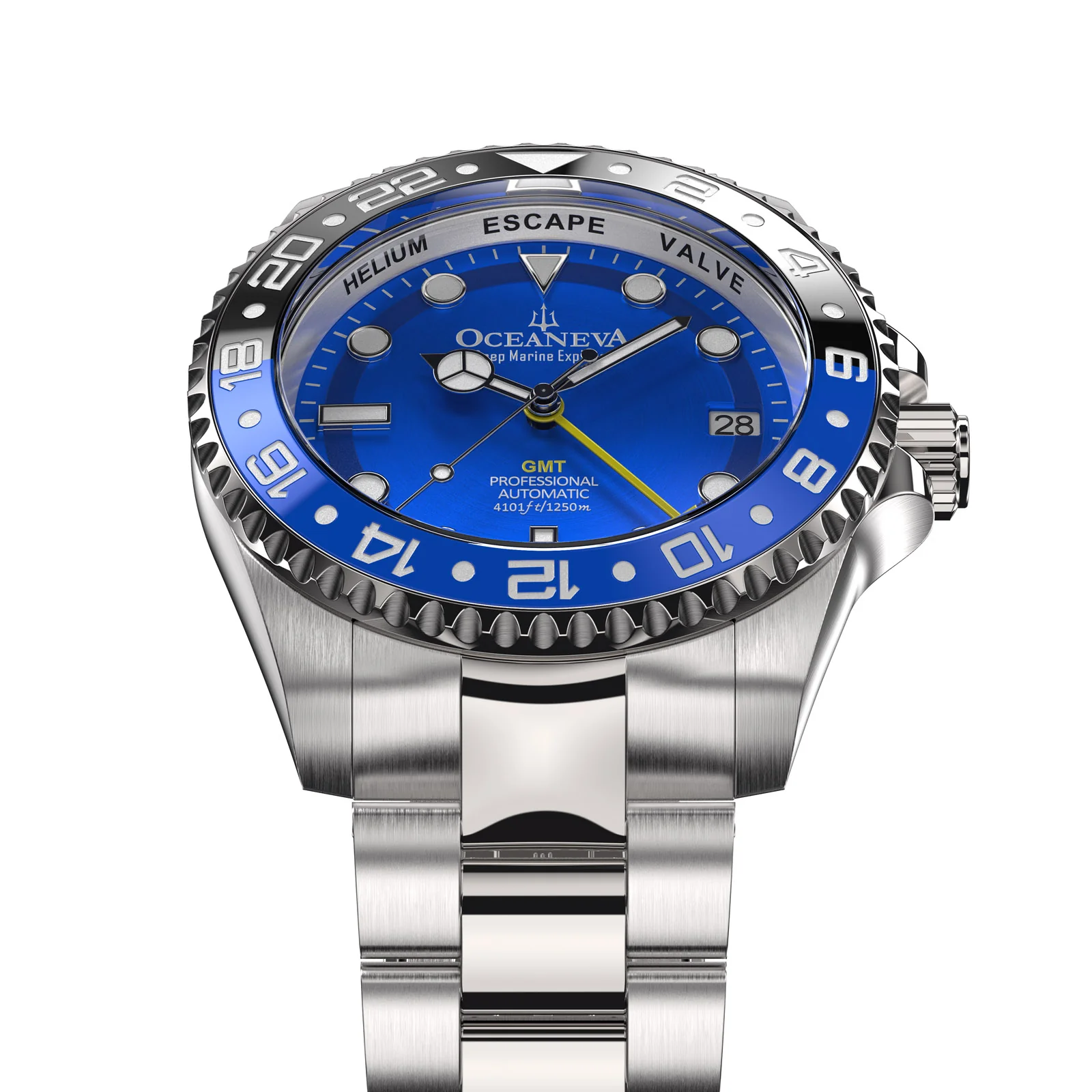 Deep Marine Explorer II GMT – Blue Dial - Image 2