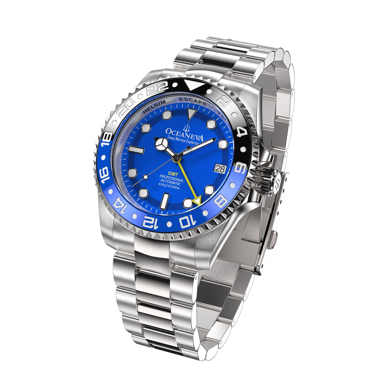 Deep Marine Explorer II GMT – Blue Dial - Image 3