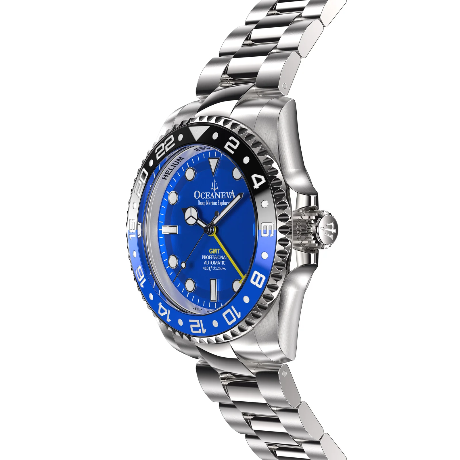 Deep Marine Explorer II GMT – Blue Dial - Image 4