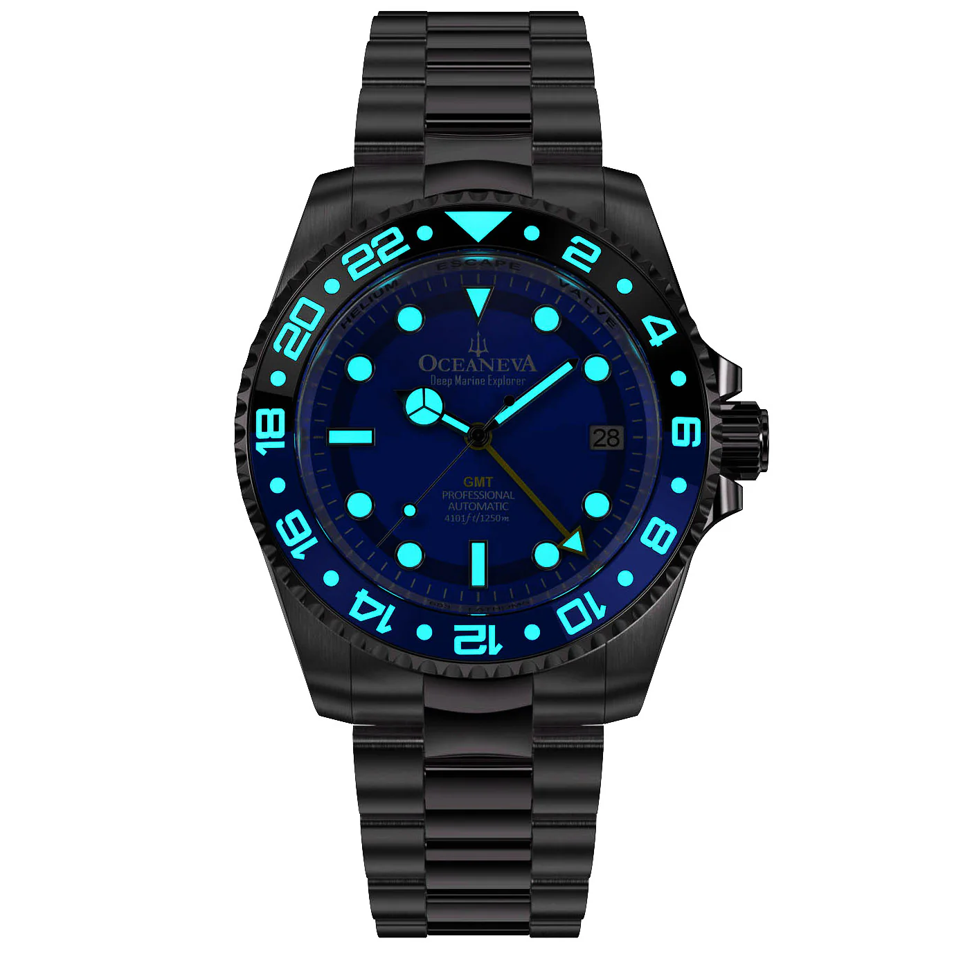 Deep Marine Explorer II GMT – Blue Dial - Image 5