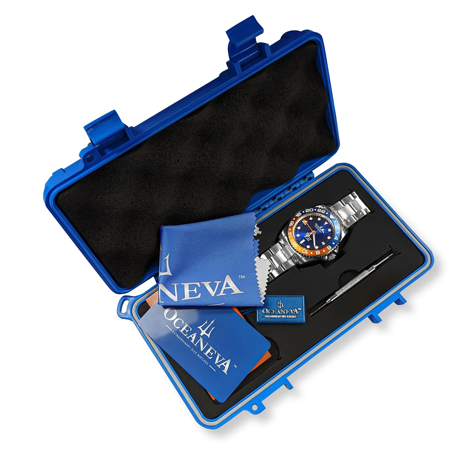 Deep Marine Explorer II Blue/Oranze Bezel | Blue Dial - Image 7