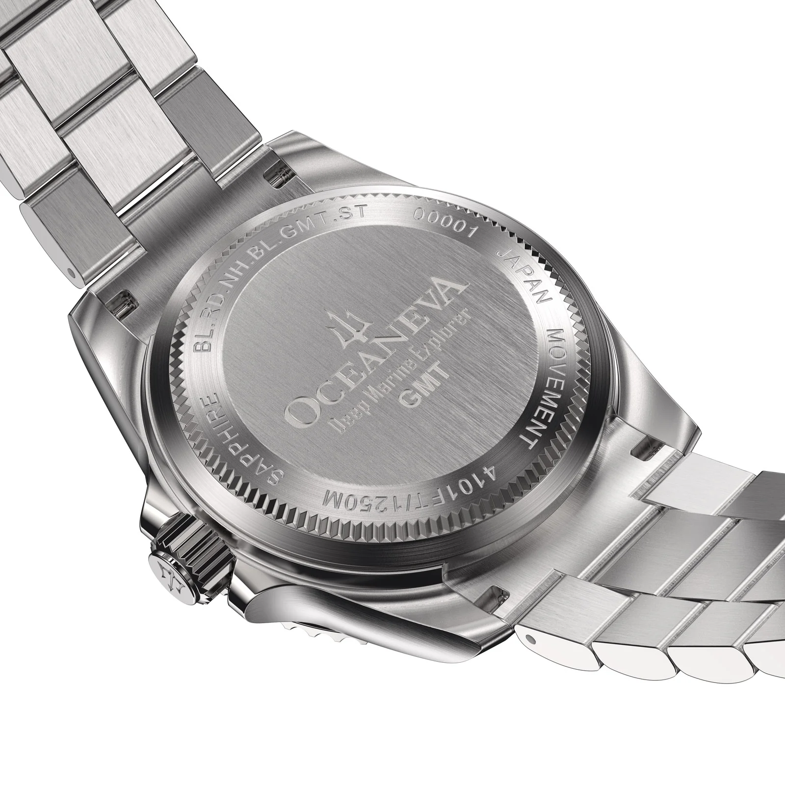 Deep Marine Explorer II Swiss Automatic Blue/Red Bezel| Blue Dial - Image 6