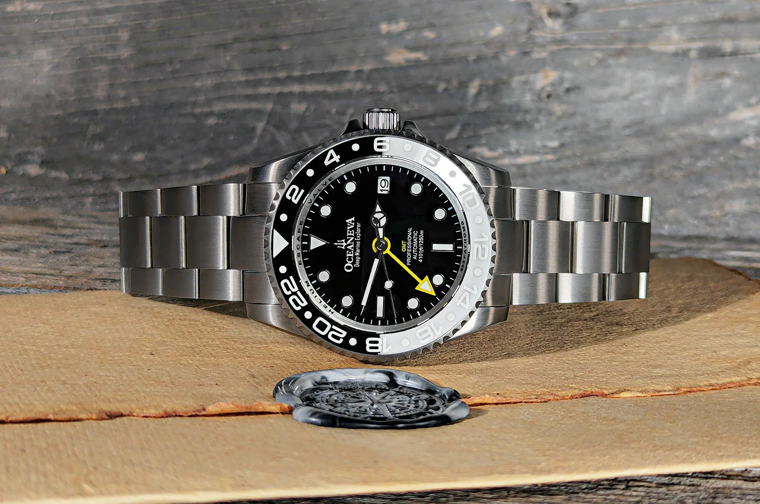 Deep Marine Explorer II Black/White Bezel | Black Dial - Image 2