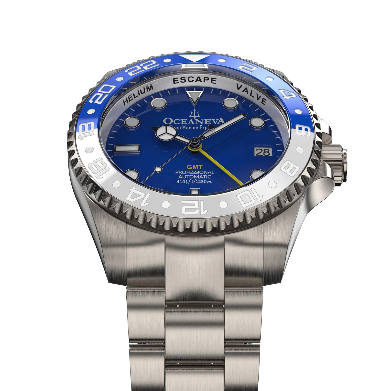 Deep Marine Explorer II Blue/White Bezel| Blue Dial - Image 2