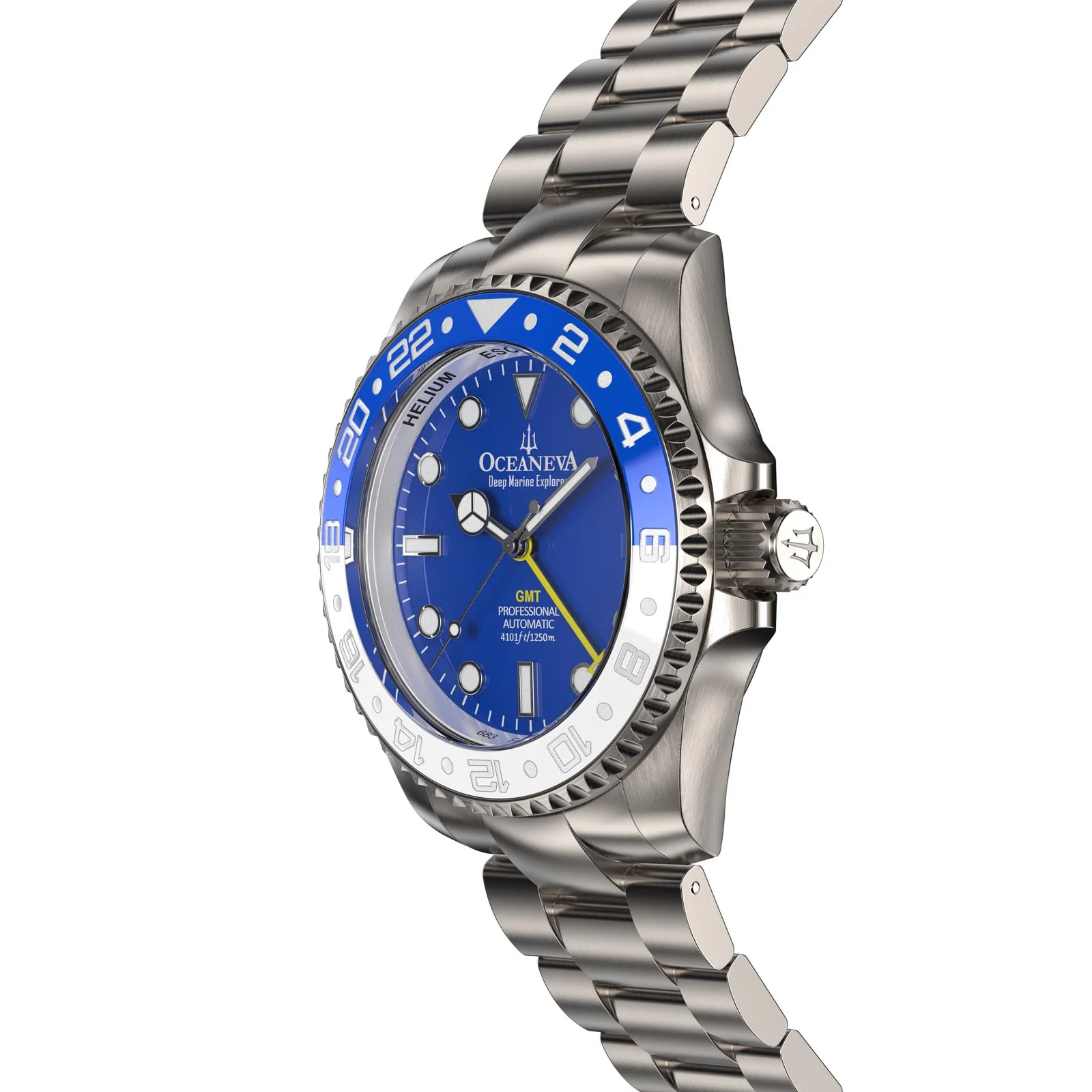 Deep Marine Explorer II Blue/White Bezel| Blue Dial - Image 4