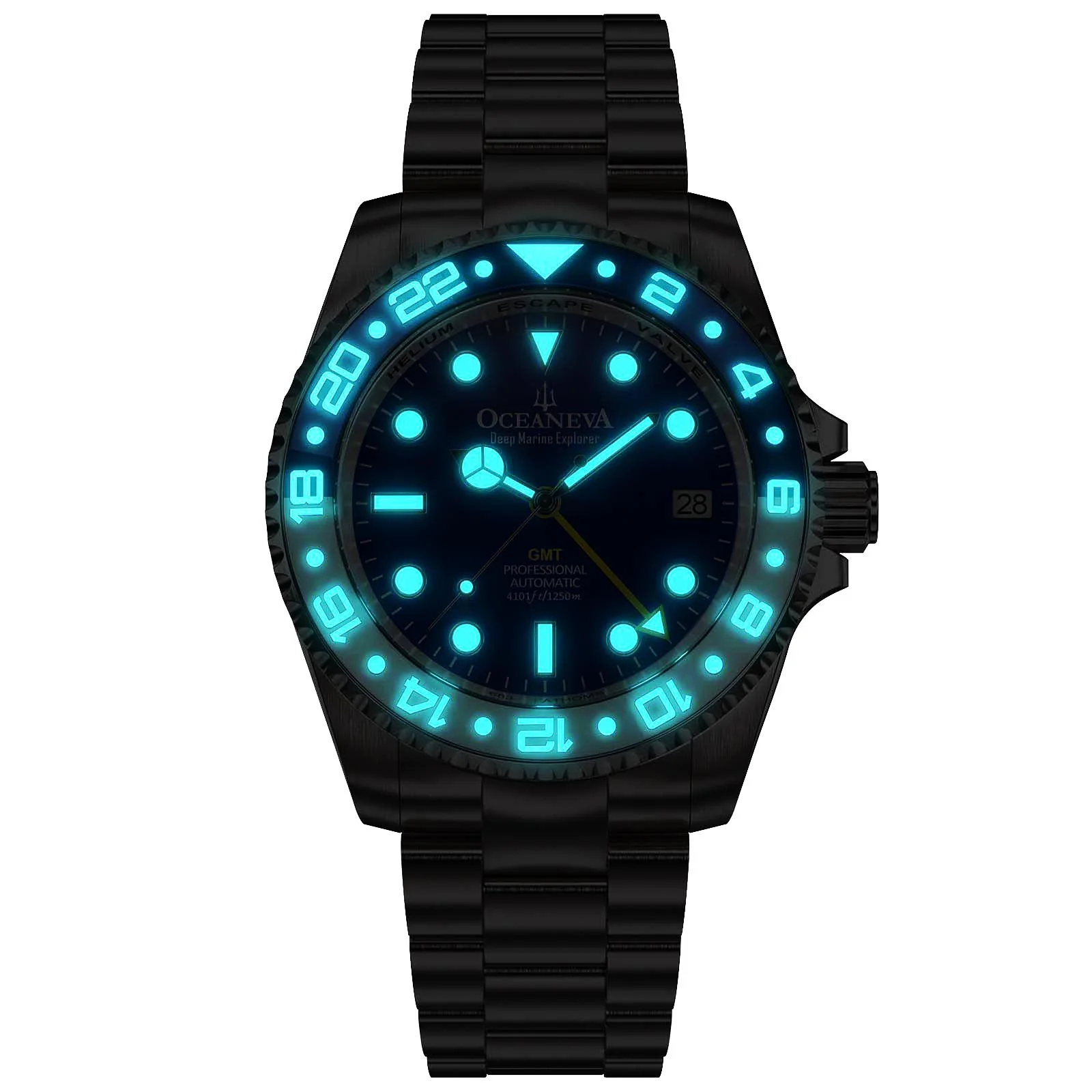 Deep Marine Explorer II Blue/White Bezel| Blue Dial - Image 5