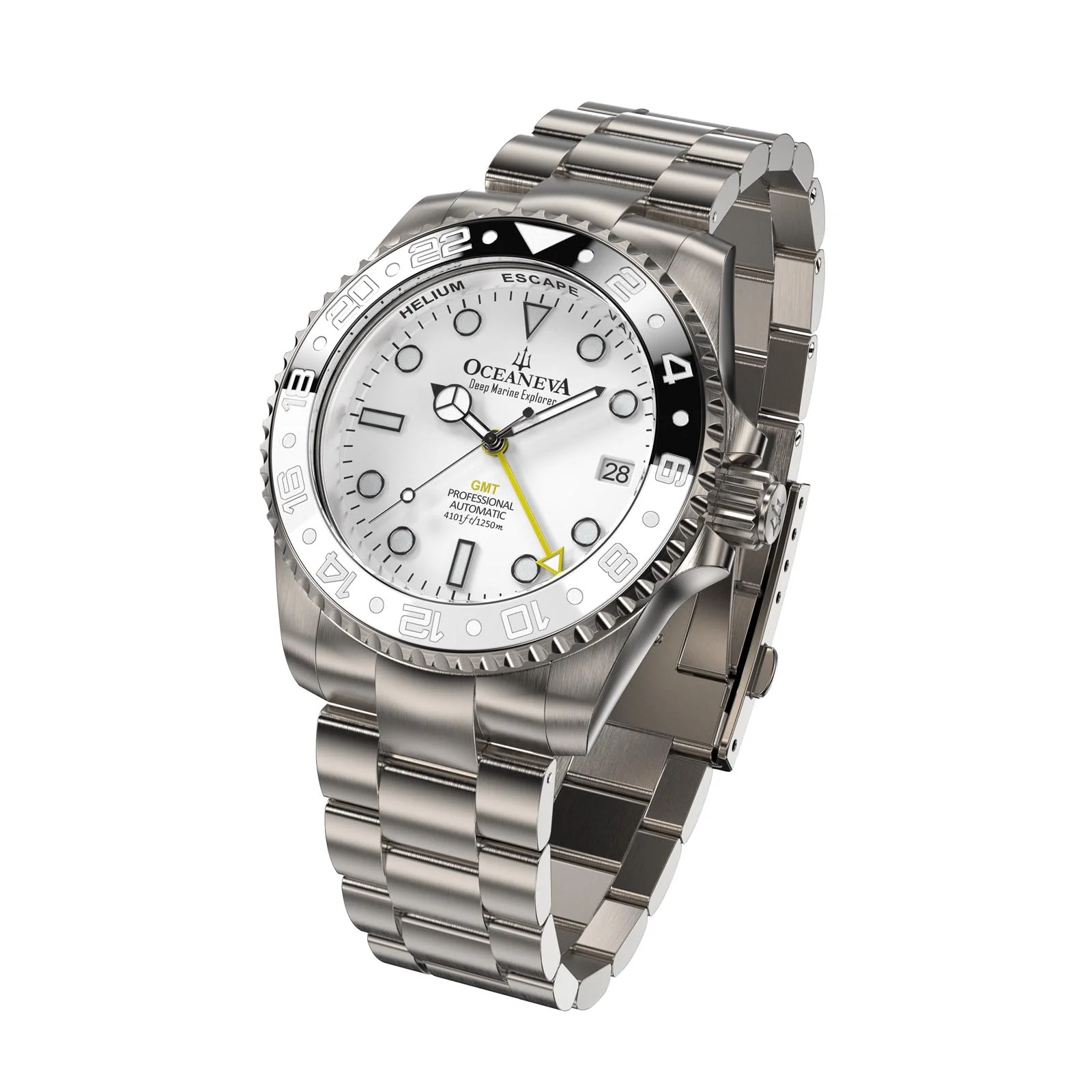 Deep Marine Explorer II White/Black Bezel | White Dial - Image 2