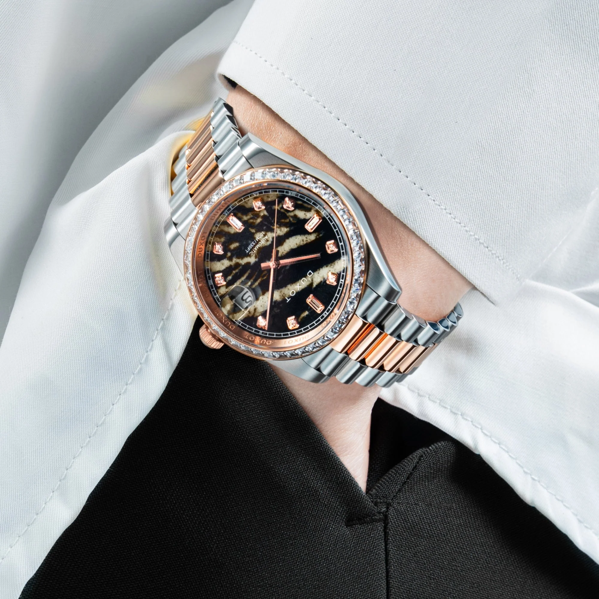 Serenata Automatic Limited Edition Black / Two Tone Stainless Steel | Black Dial - Image 2