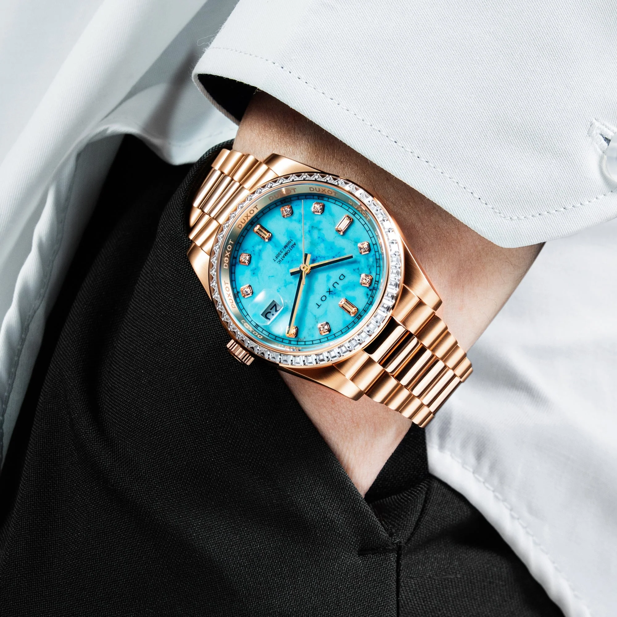 Serenata Automatic Limited Edition Blue / Rose Gold Stainless Steel | Blue Dial - Image 2