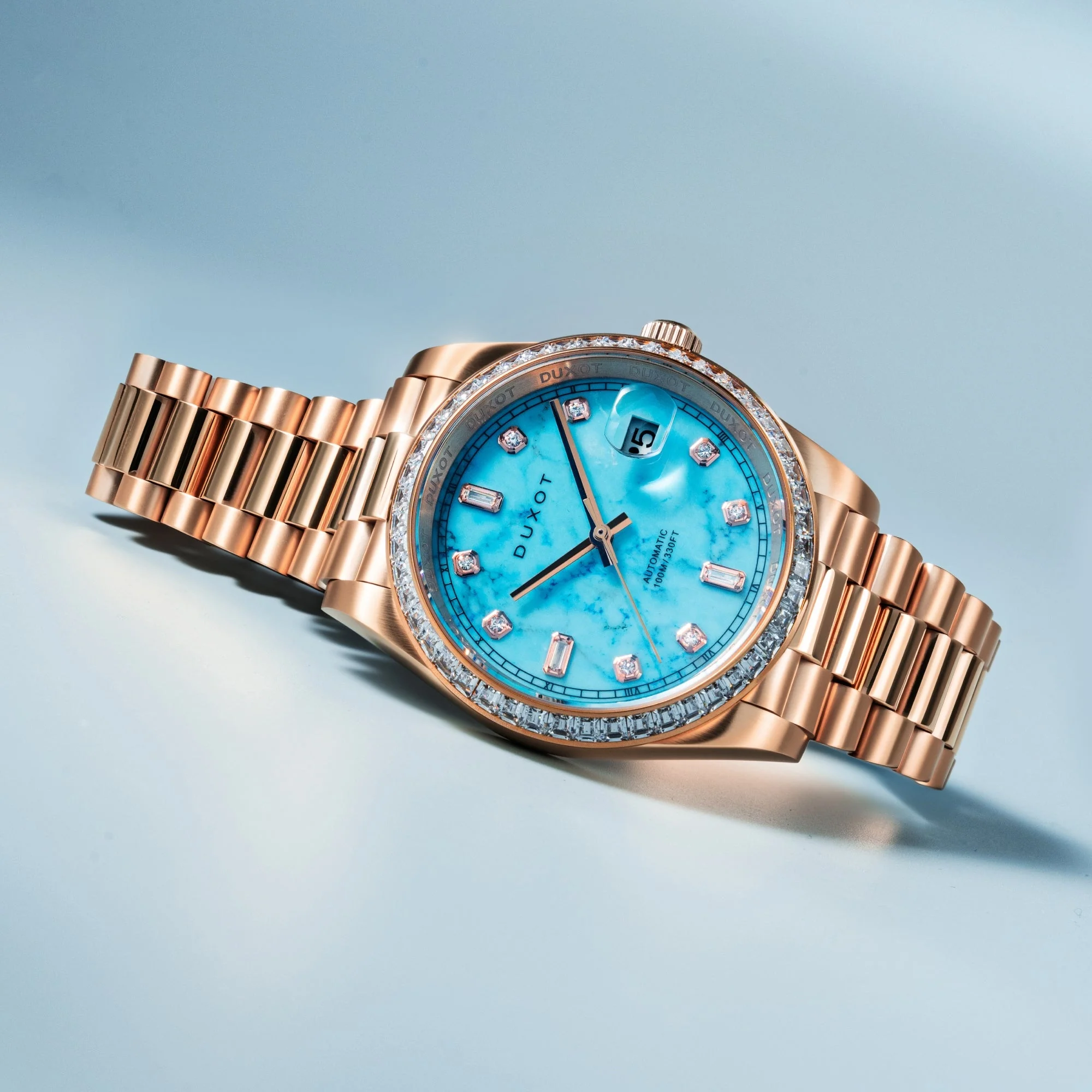 Serenata Automatic Limited Edition Blue / Rose Gold Stainless Steel | Blue Dial - Image 4