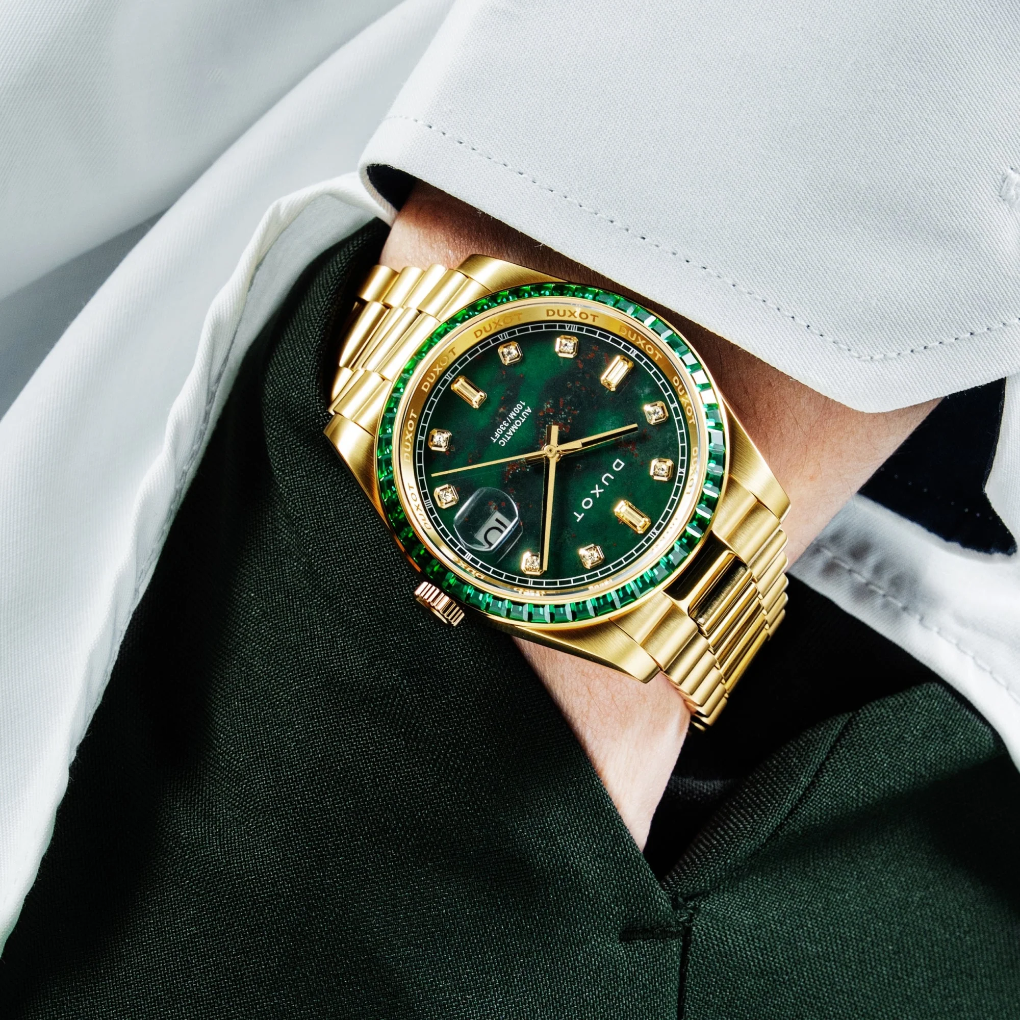Serenata Automatic Limited Edition Green / Gold Stainless Steel | Green Dial - Image 2