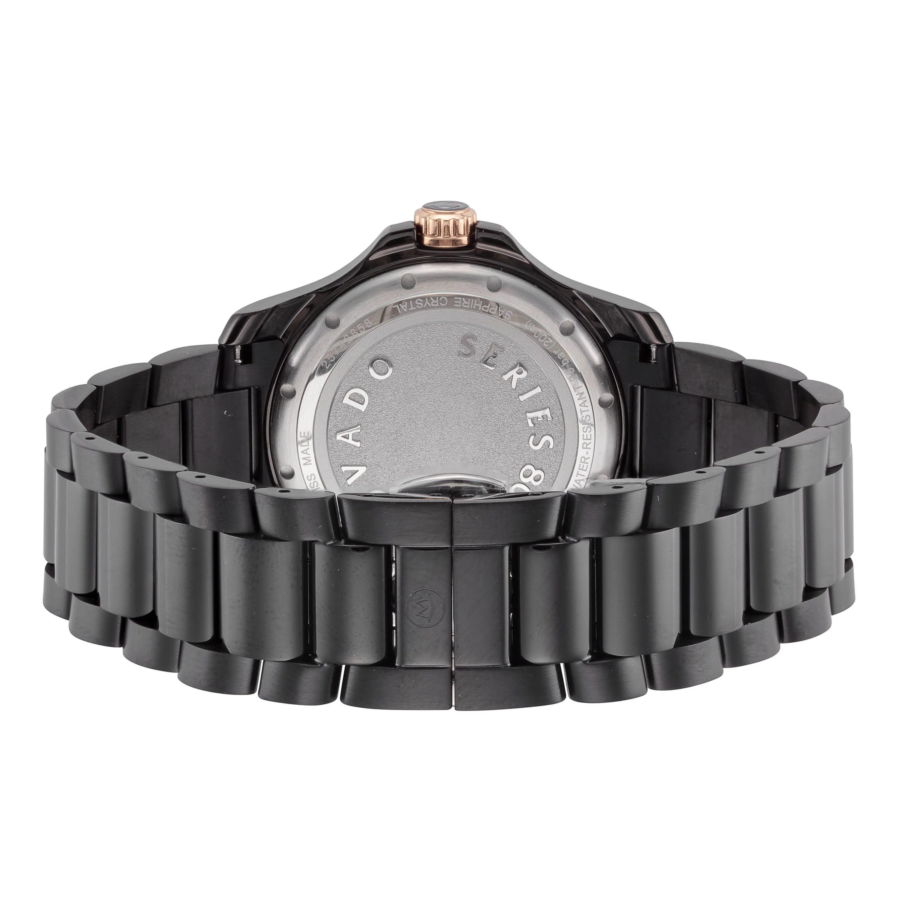 Series 800 40mm / Black / Black | Black Dial - Image 3