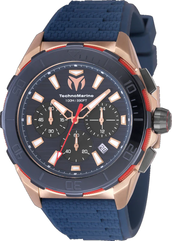 Seven Seas 44mm / Dark Blue / Dark Blue | Dark Blue Dial