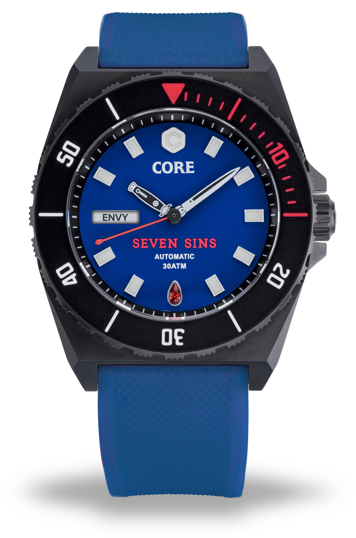 SEVEN SINS SEVEN SINS TITANIUM BLUE | Blue Dial