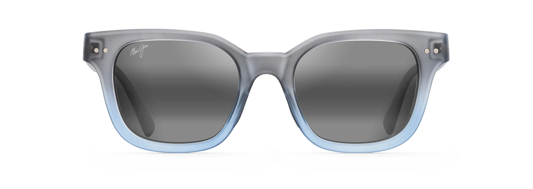 SHORE BREAK UNISEX / MATTE TRANSLUCENT BLUE GREY FADE / NEUTRAL GREY |  Dial - Image 2