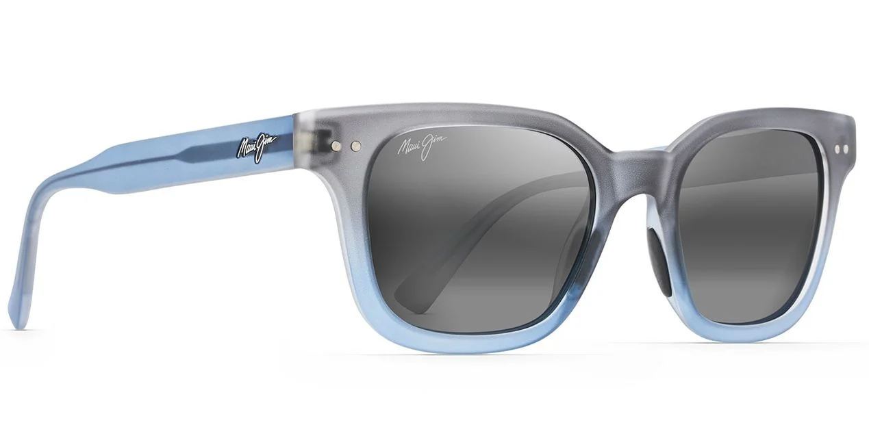 SHORE BREAK UNISEX / MATTE TRANSLUCENT BLUE GREY FADE / NEUTRAL GREY