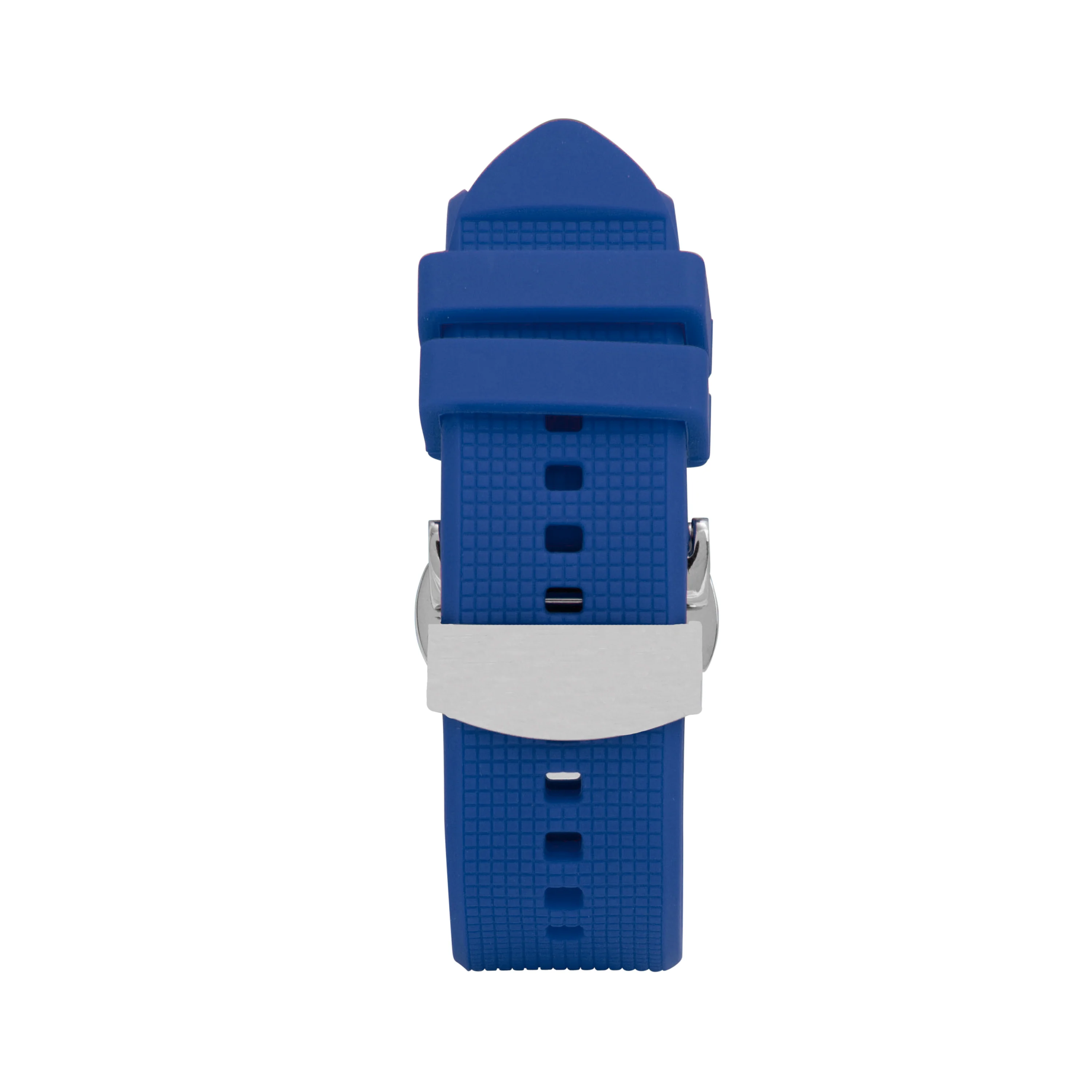 Silicone Adjustable Deployment Band  for Apple Watch Series 8/7/6/5/4/3/2/1/SE Blue (38mm | 40mm | 41mm) |  Dial - Image 3